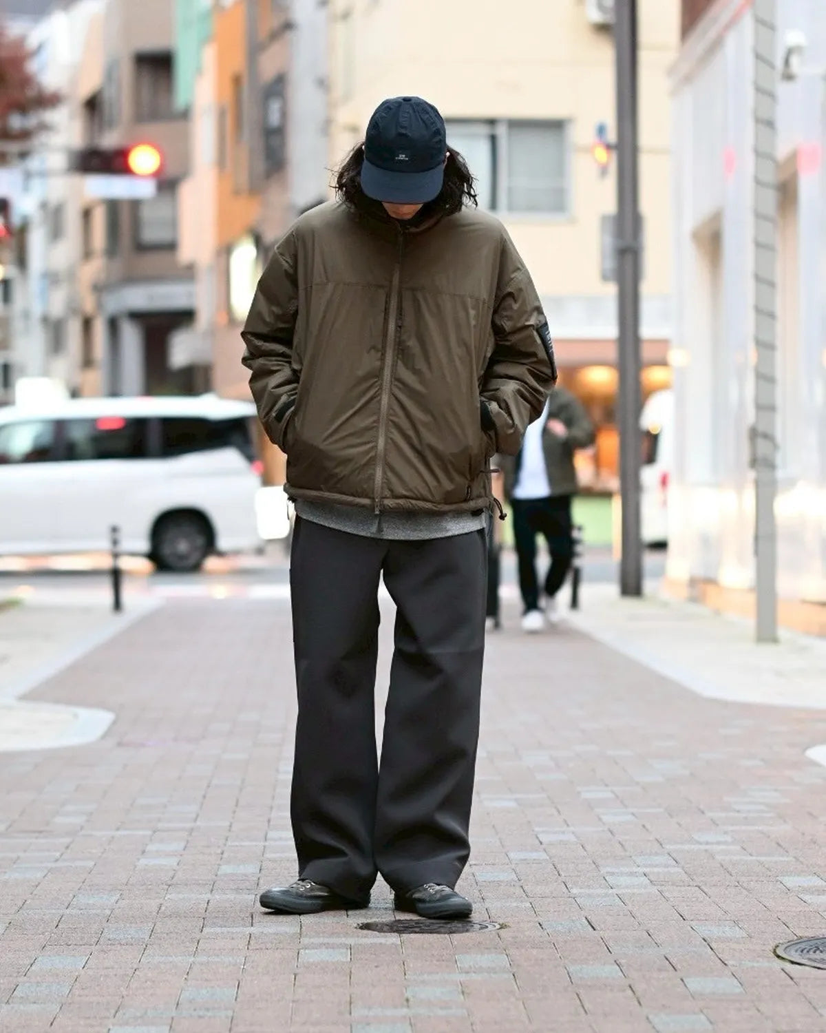 N.HOOLYWOOD TEST PRODUCT EXCHANGE SERVICE / REVERSIBLE OVERSHIRT (9252-BL01-003)