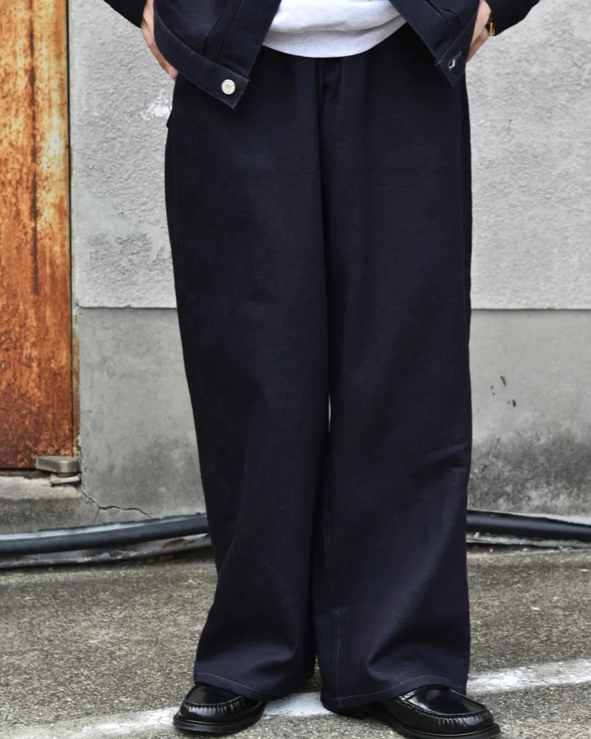 COOTIE PRODUCTIONS® / Reverse Loop Denim 5 Pocket Baggy Easy Pants (CTE-25A103)