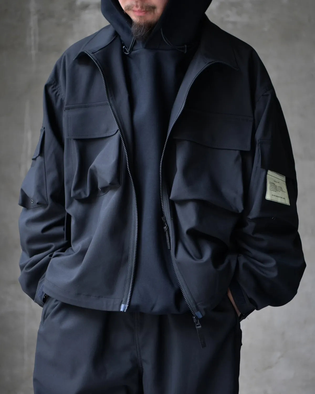 N.HOOLYWOOD TEST PRODUCT EXCHANGE SERVICE / JACKET (9261-BL01-003)