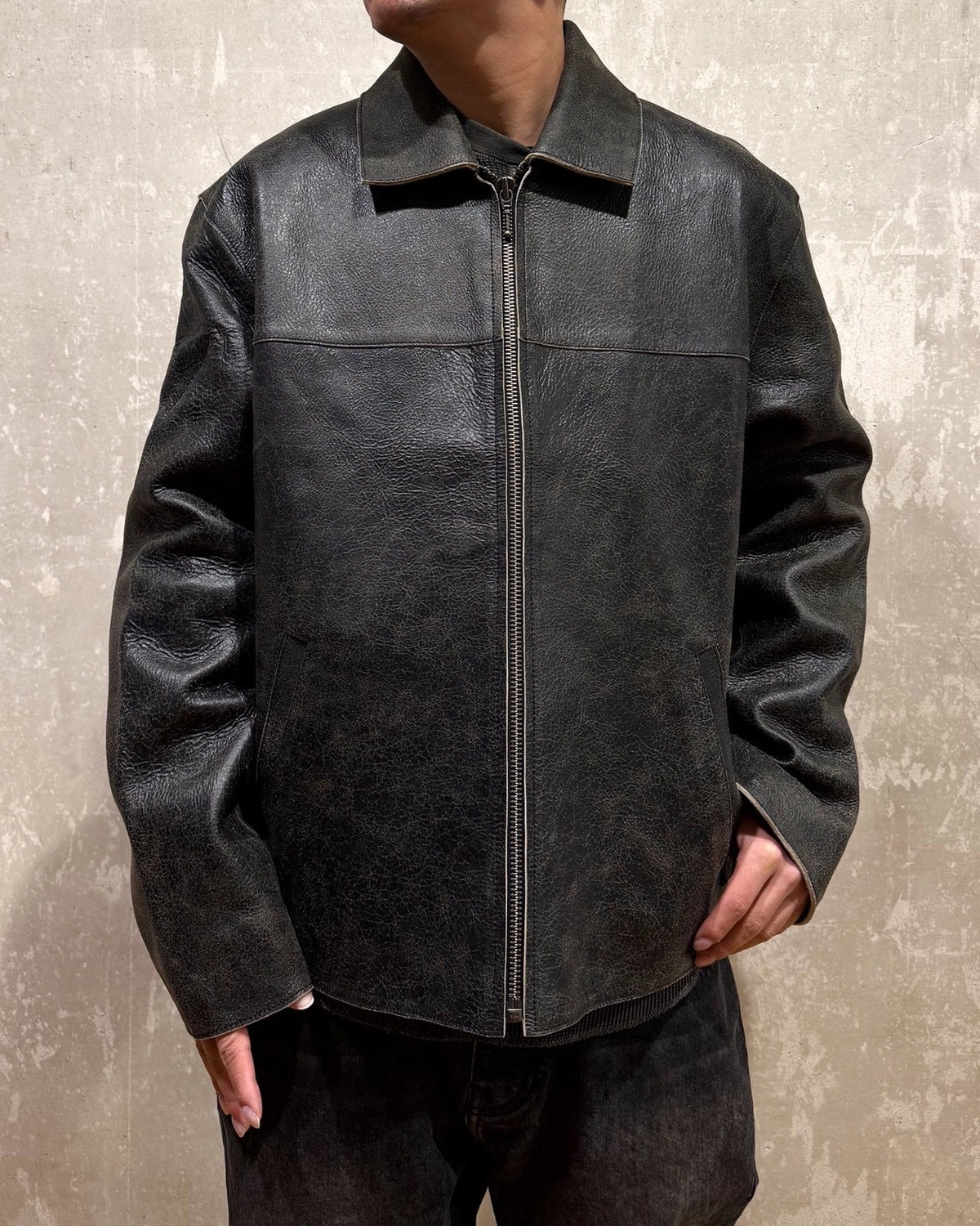 GUESS U.S.A / CRACKLE LTHR JKT (M5BN00L0R10)