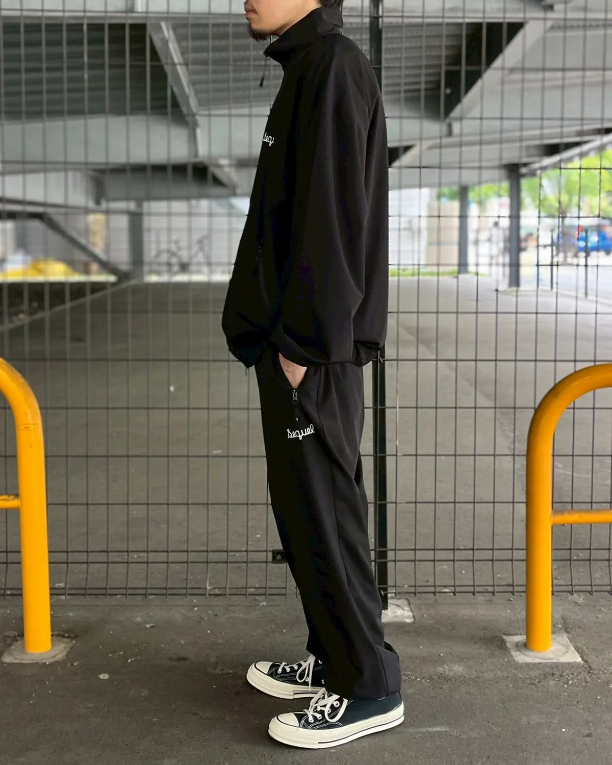 SEQUEL / NYLON SET UP PANTS (SQ-25SS-PT-08)