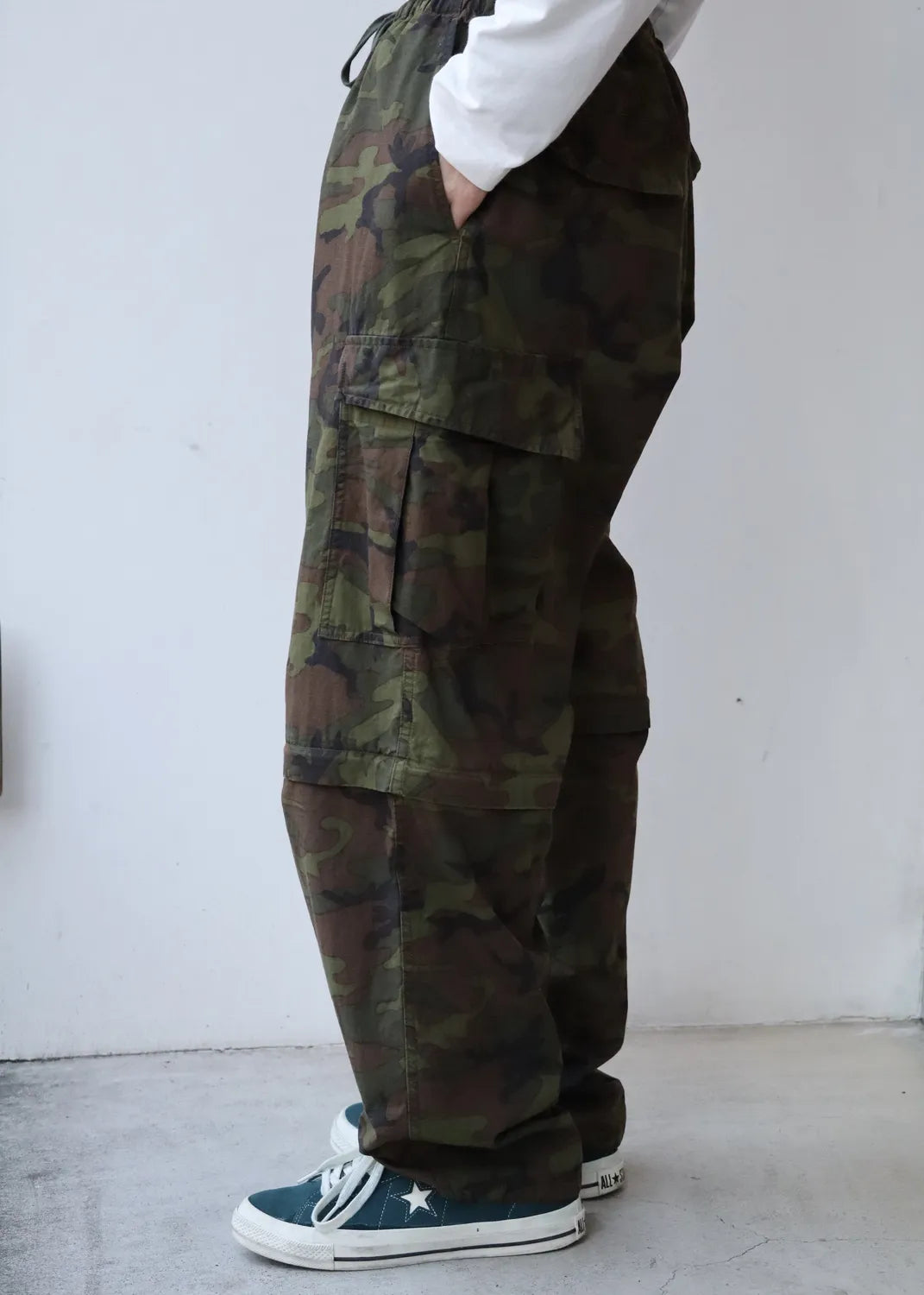 COMOLI / CAMO コンバーティブル6Pパンツ (D01-03017)