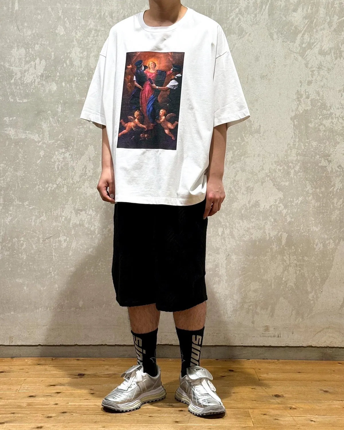 TIGHTBOOTH / POLICE CHECKUP S/S T-SHIRT (00009094)
