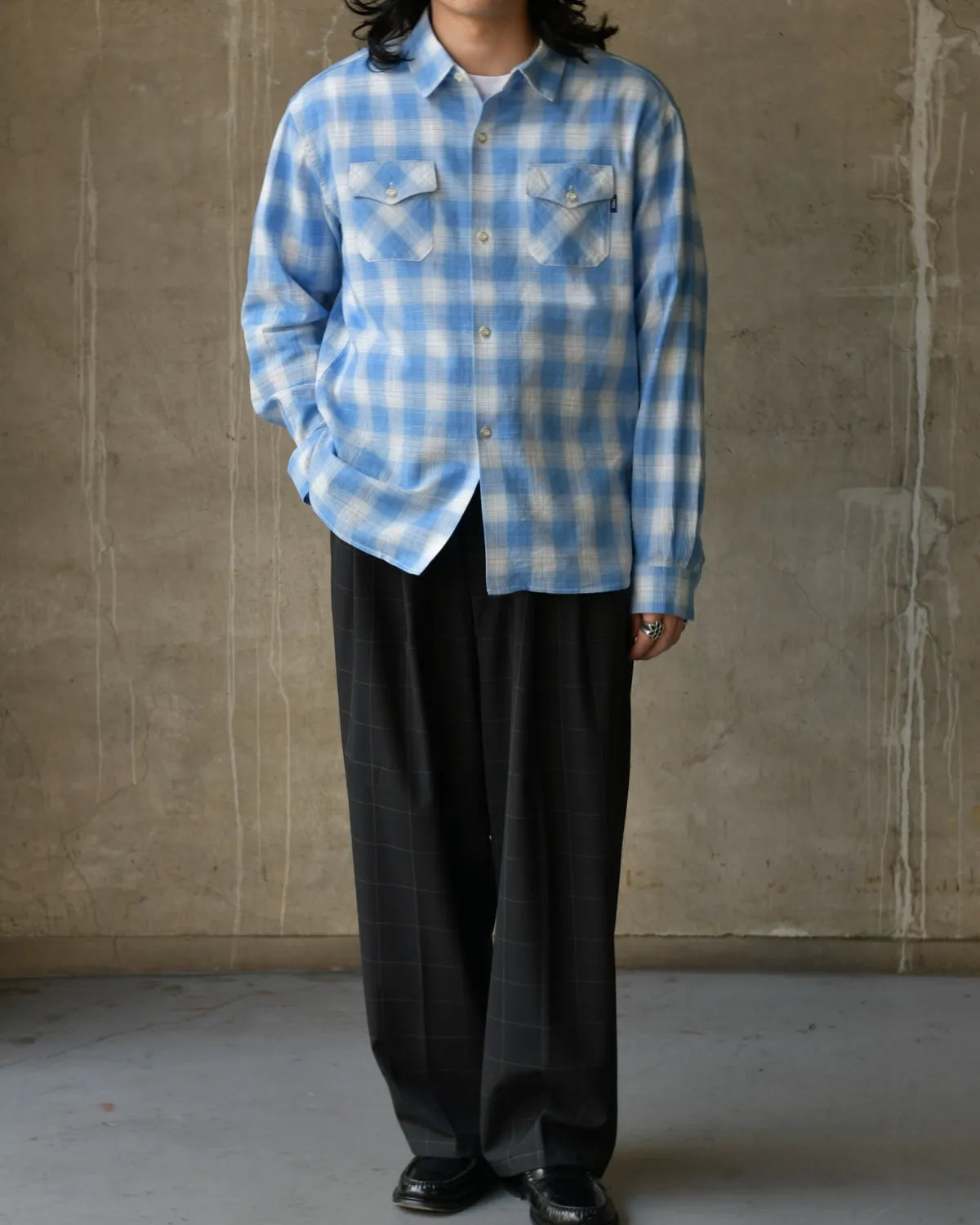 RATS / BOARD CHECK SHIRT (26'RS-0307)
