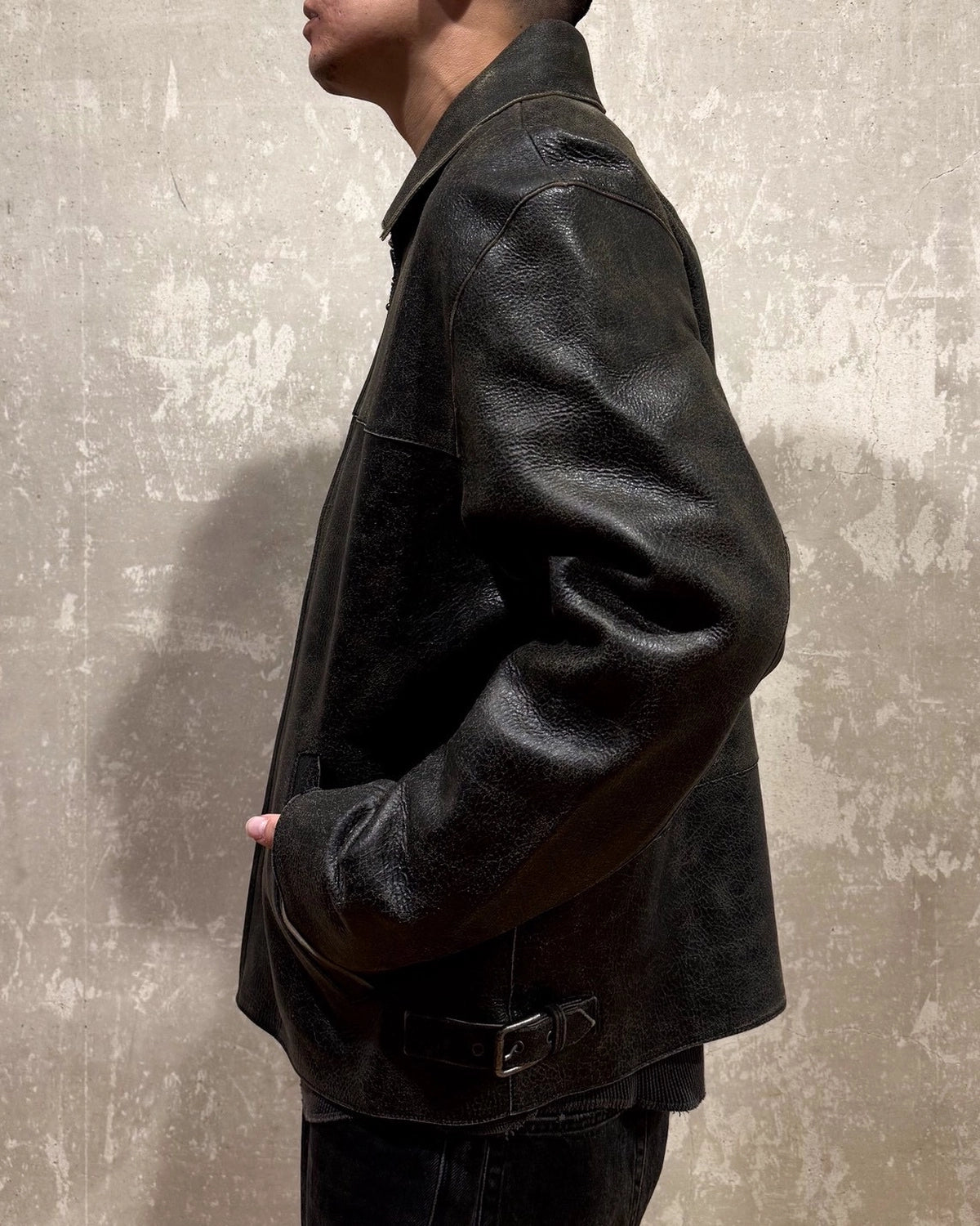 GUESS U.S.A / CRACKLE LTHR JKT (M5BN00L0R10)