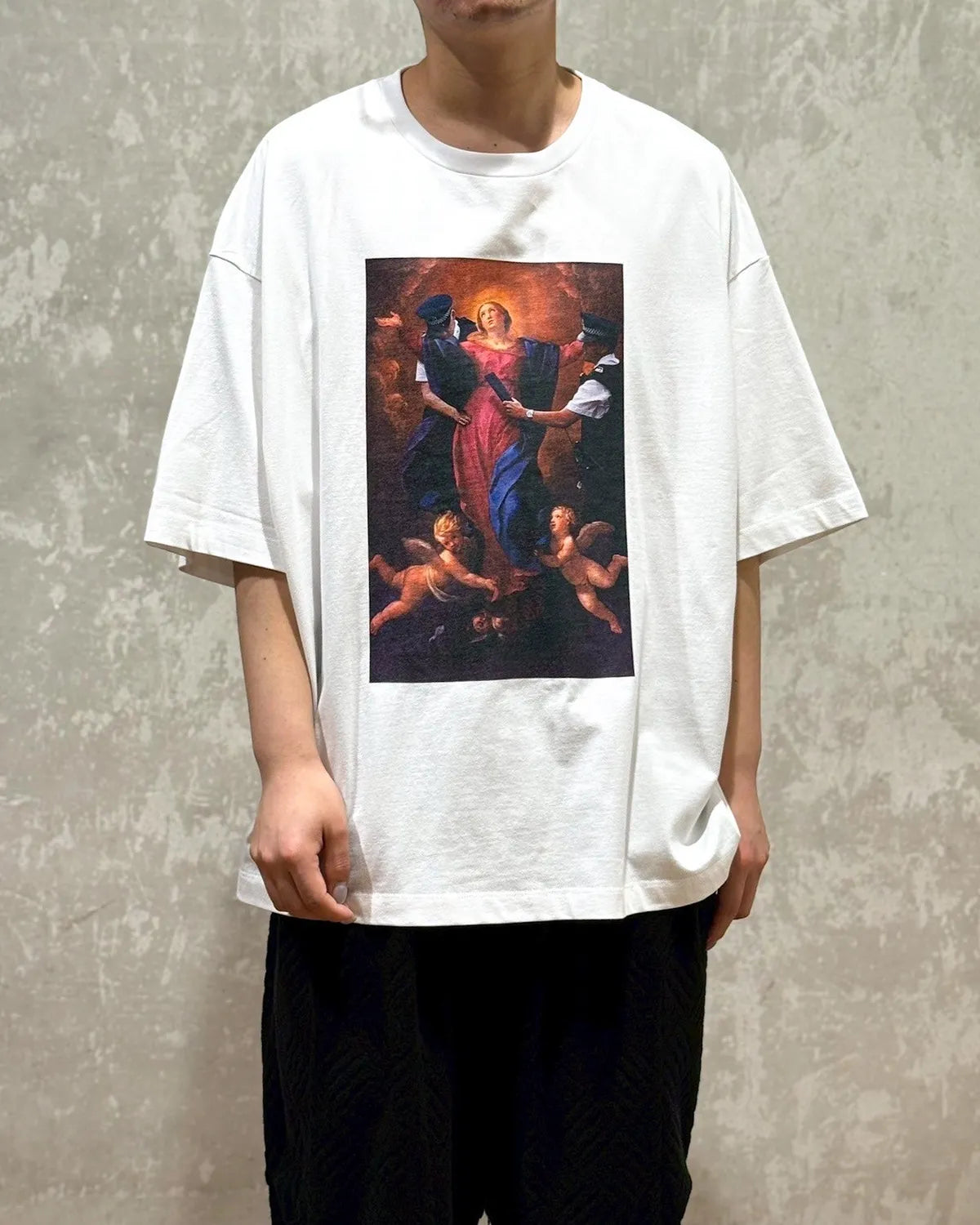 TIGHTBOOTH / POLICE CHECKUP S/S T-SHIRT (00009094)