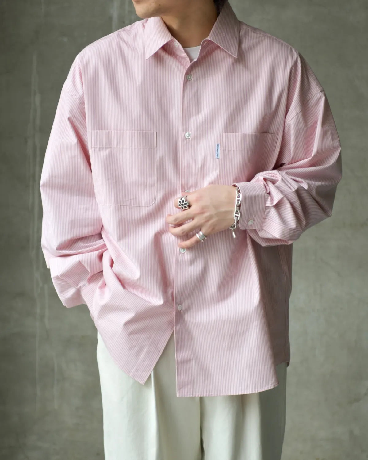 COOTIE PRODUCTIONS® / Stripe Broad L/S Shirt (CTE-26S405)