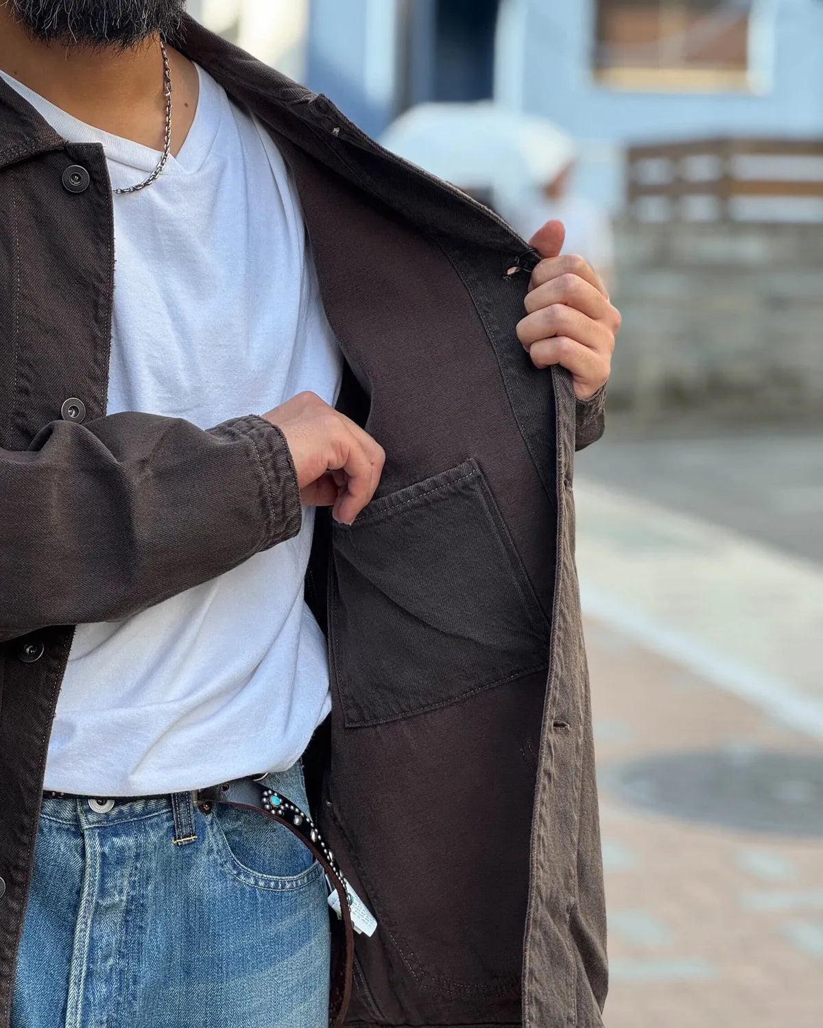 A.PRESSE / Vintage Denim Chore Jacket (26AAP-01-55)