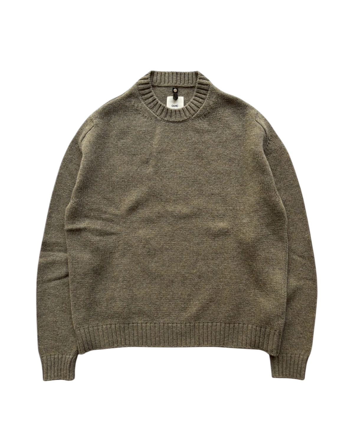 OAMC / ROUND NECK COLLAR WITH LOGO (OAF5MM08AP)