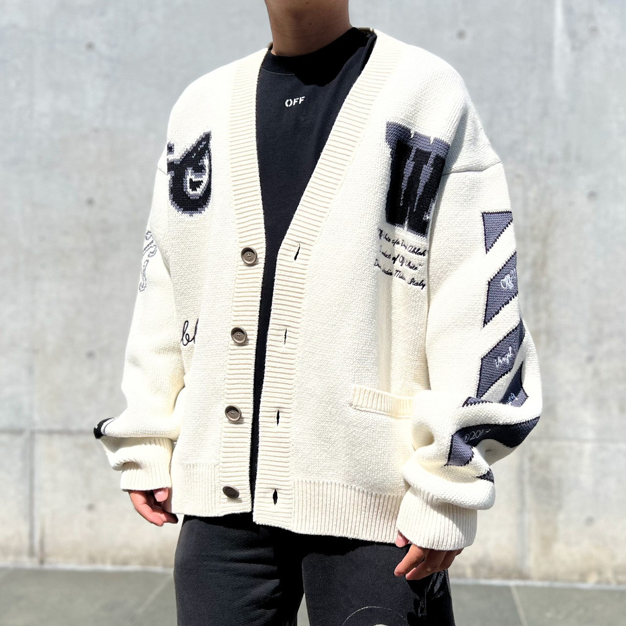 Off-White™ (オフホワイト) / MOON VARS KNIT CARDIGAN | JACK in the