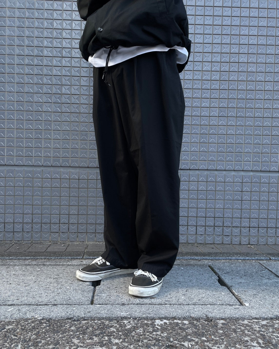 COOTIE PRODUCTIONS®/Ventile Westher Cloth 2 Tuck Easy Pants 