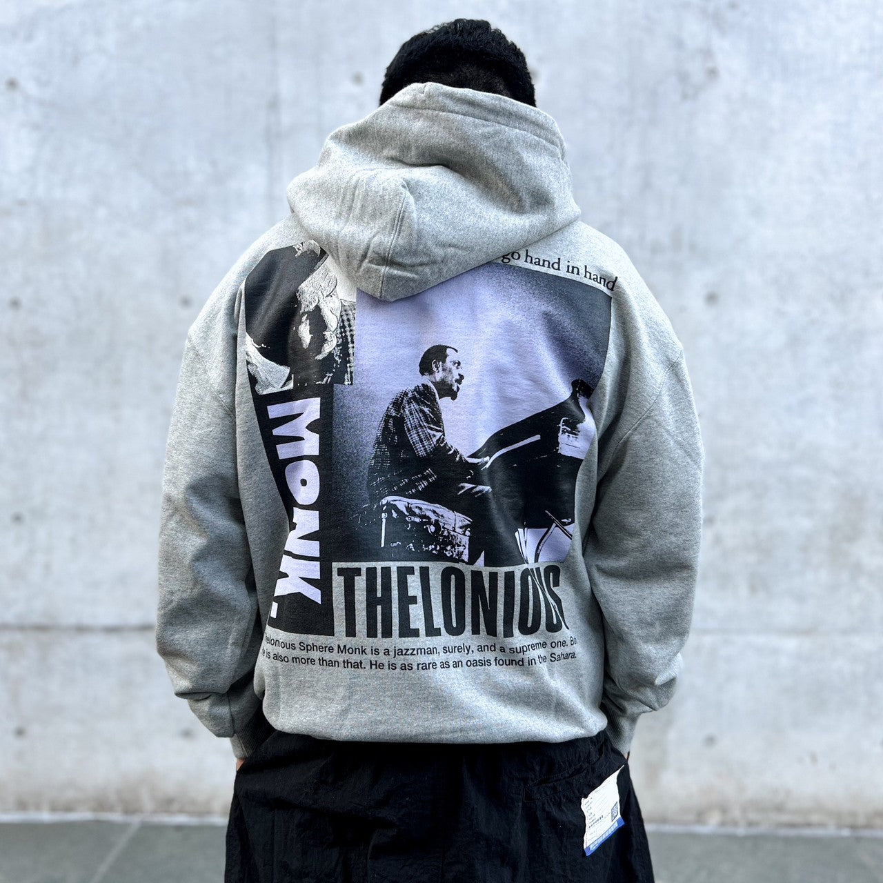 CITY COUNTRY CITY / COTTON HOODIE THELONIOUS MONK PISNOCOMPOSER