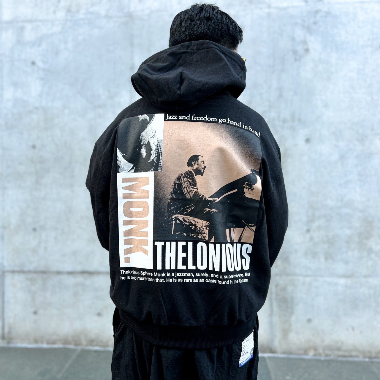 CITY COUNTRY CITY / COTTON HOODIE THELONIOUS MONK PISNOCOMPOSER