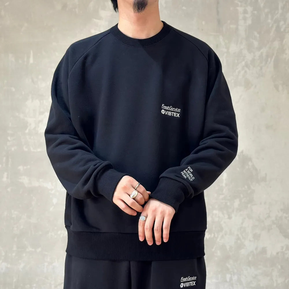 FreshService / VIBTEX for FreshService SWEAT CREW NECK PULLOVER