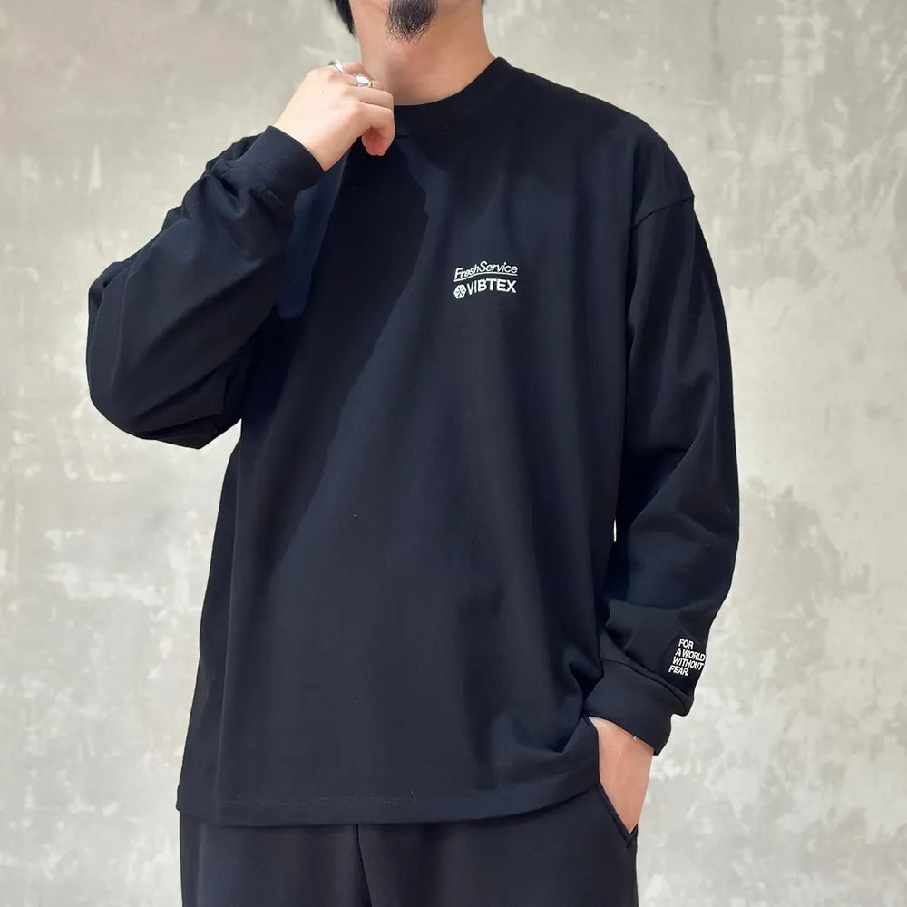 FreshService / VIBTEX for FreshService L/S CREW NECK TEE (FSC242-70029B)