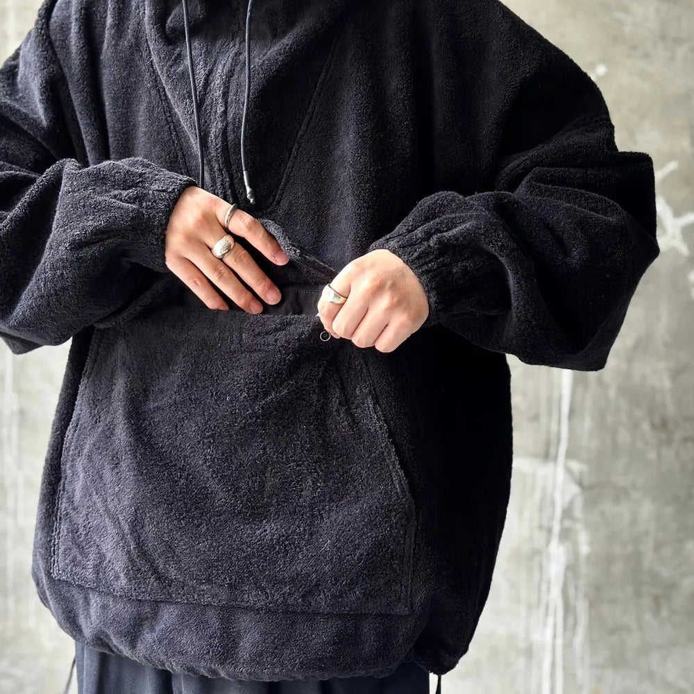 COOTIE PRODUCTIONS® / Garment Dyed Cotton Boa Anorak Hoodie