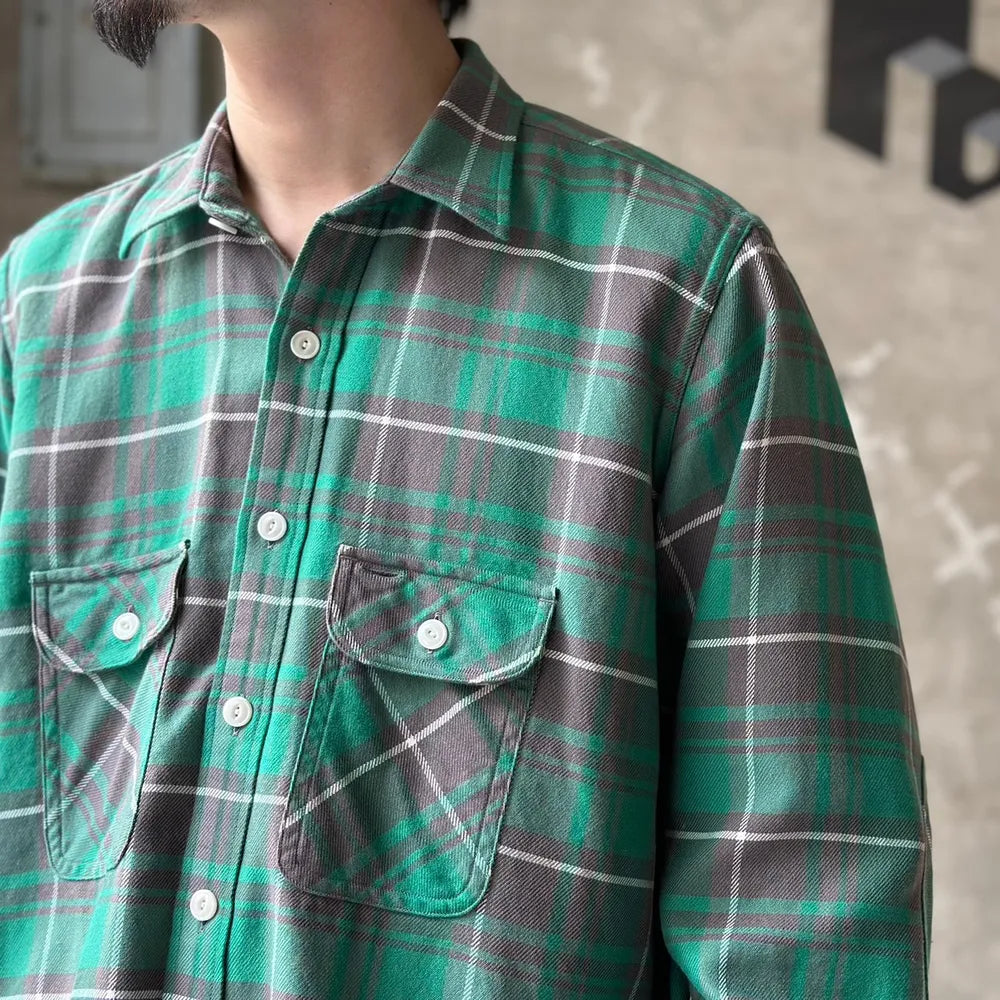 Unlikely / Unlikely Elbow Patch Flannel WorkShirt
