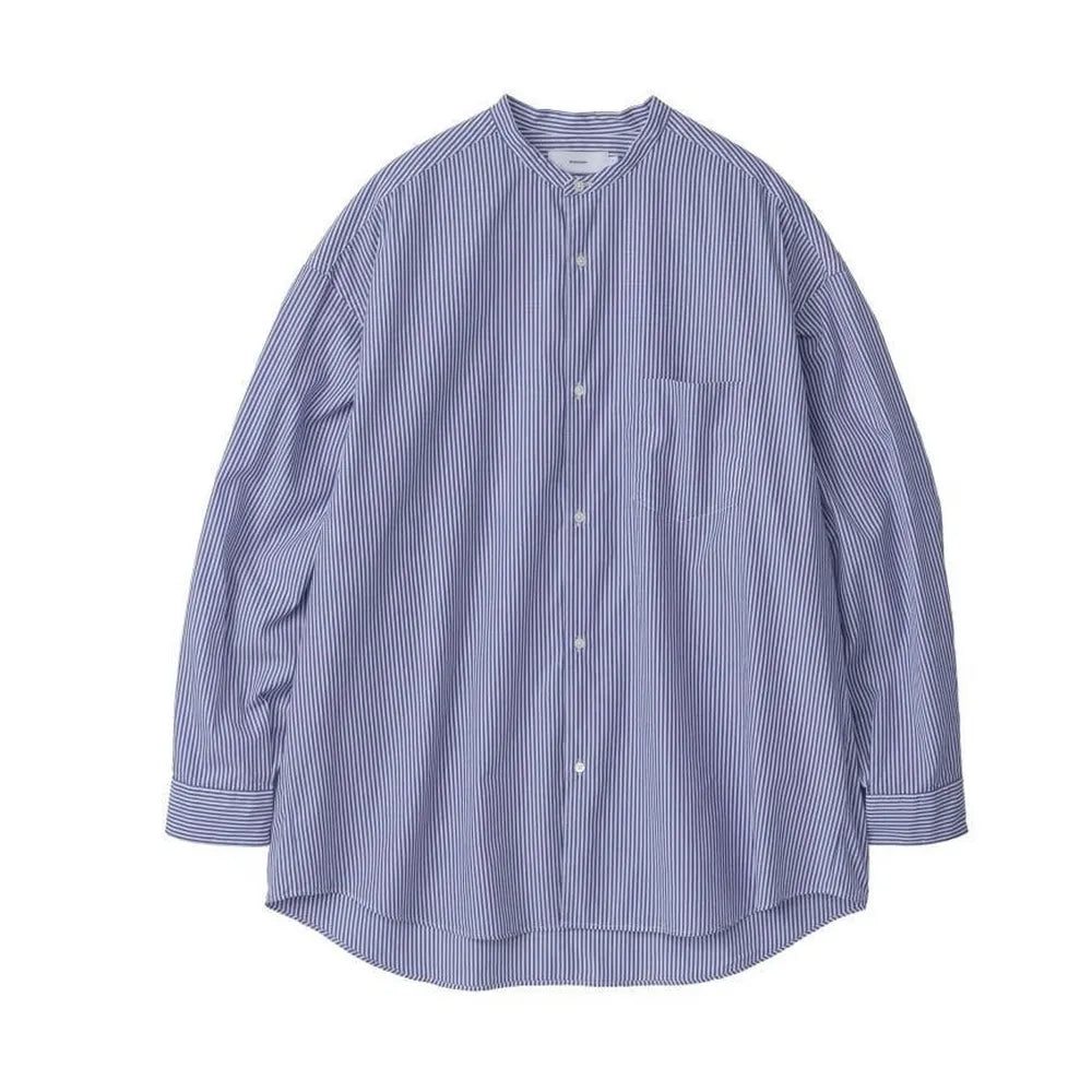 Graphpaper の Broad L/S Oversized Band Collar Shirt (23AW)