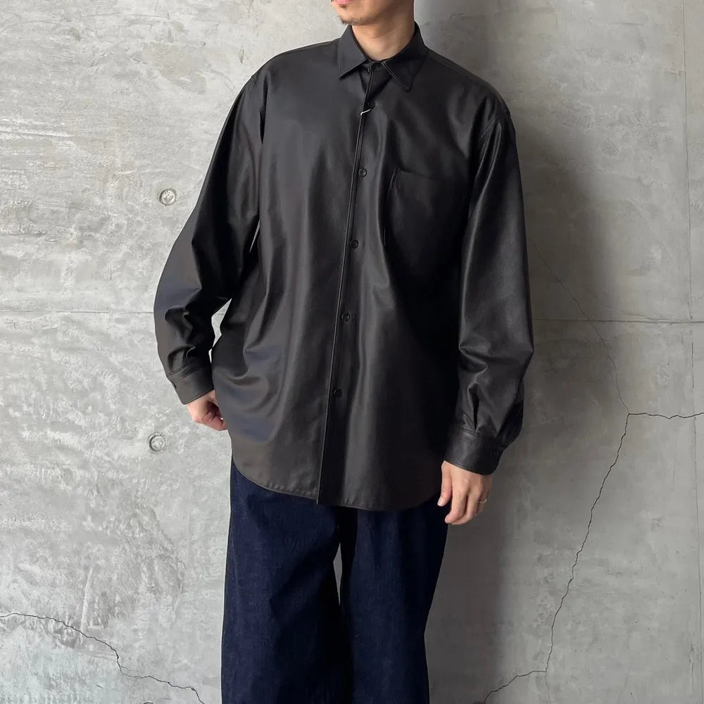 COMOLI / シープスキン シャツジャケット