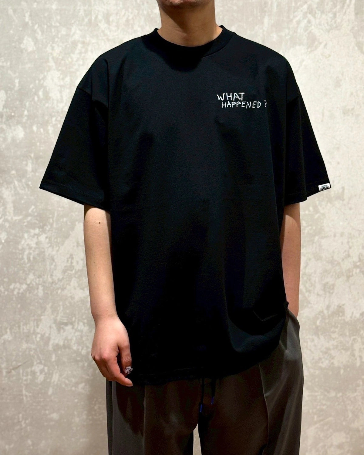 CITY COUNTRY CITY / COTTON S/S T-SHIRT_WHAT HAPPEND? (CCC-251T012)
