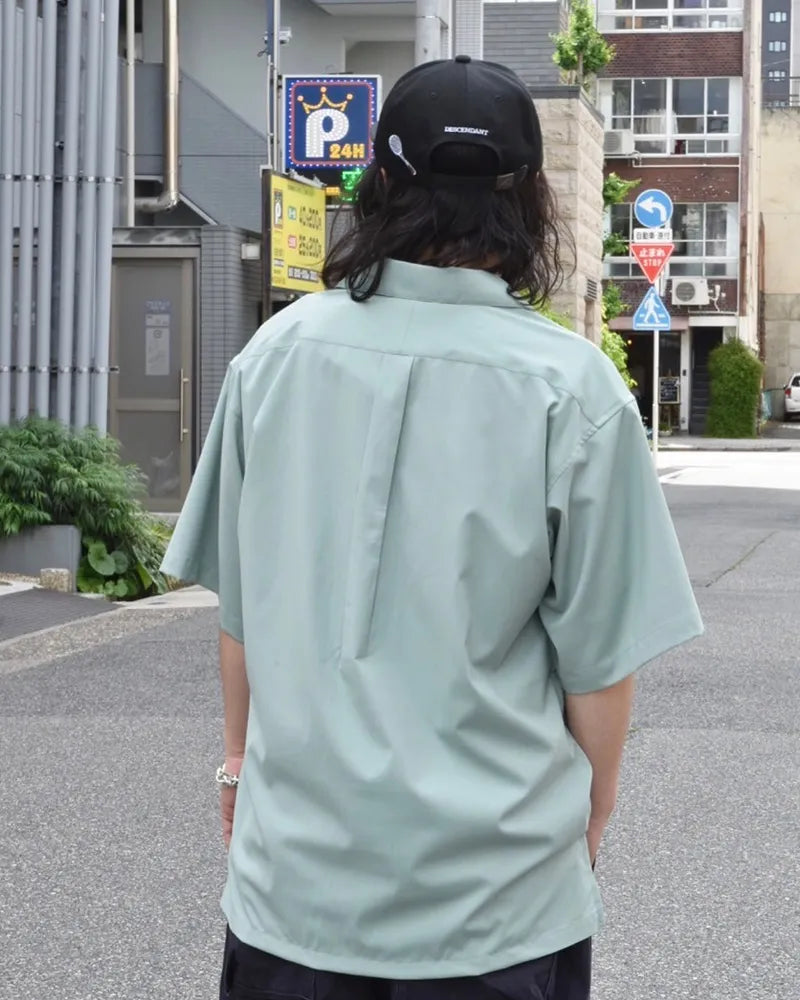 DESCENDANT / PIER OPEN COLLAR SS SHIRT (241TQDS-SHM05)