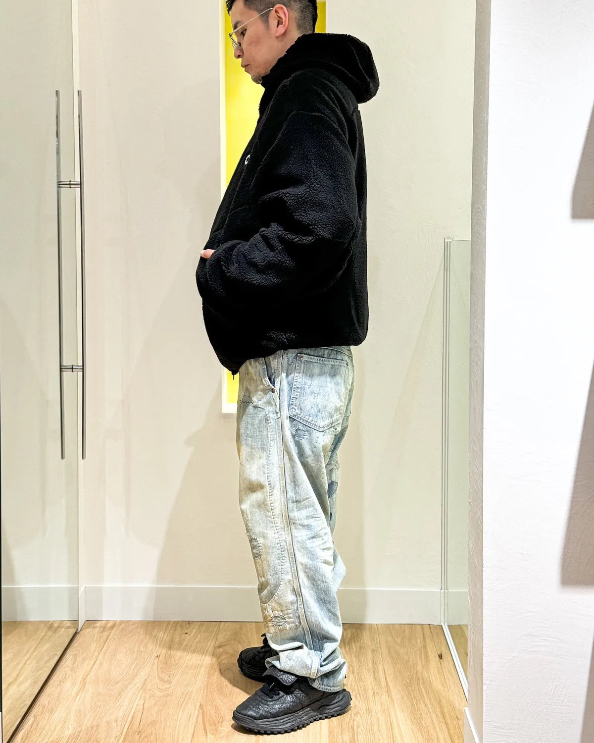 KENZO  / 'Boke Flower 2.0' ポーラー フリース ブルゾン (FF65BL5504FP)