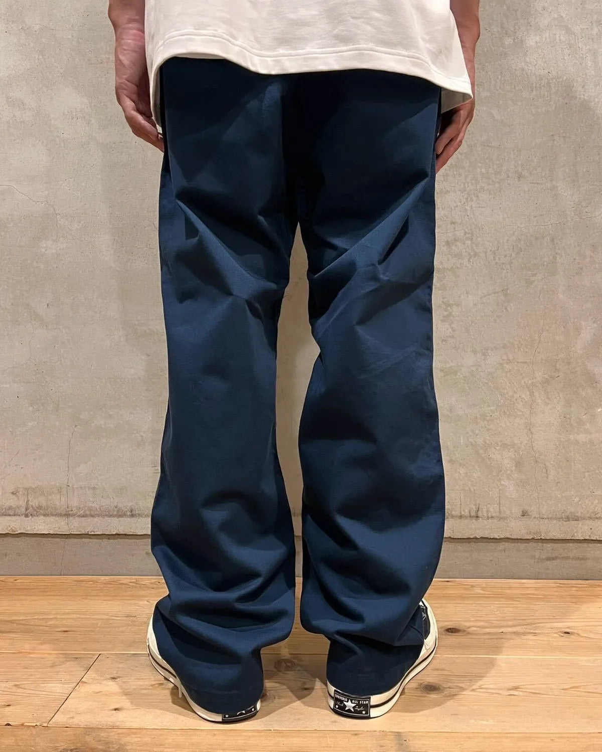 GOD SELECTION XXX / Back logo Cotton Easy Pants (GX-S26-PT-02)
