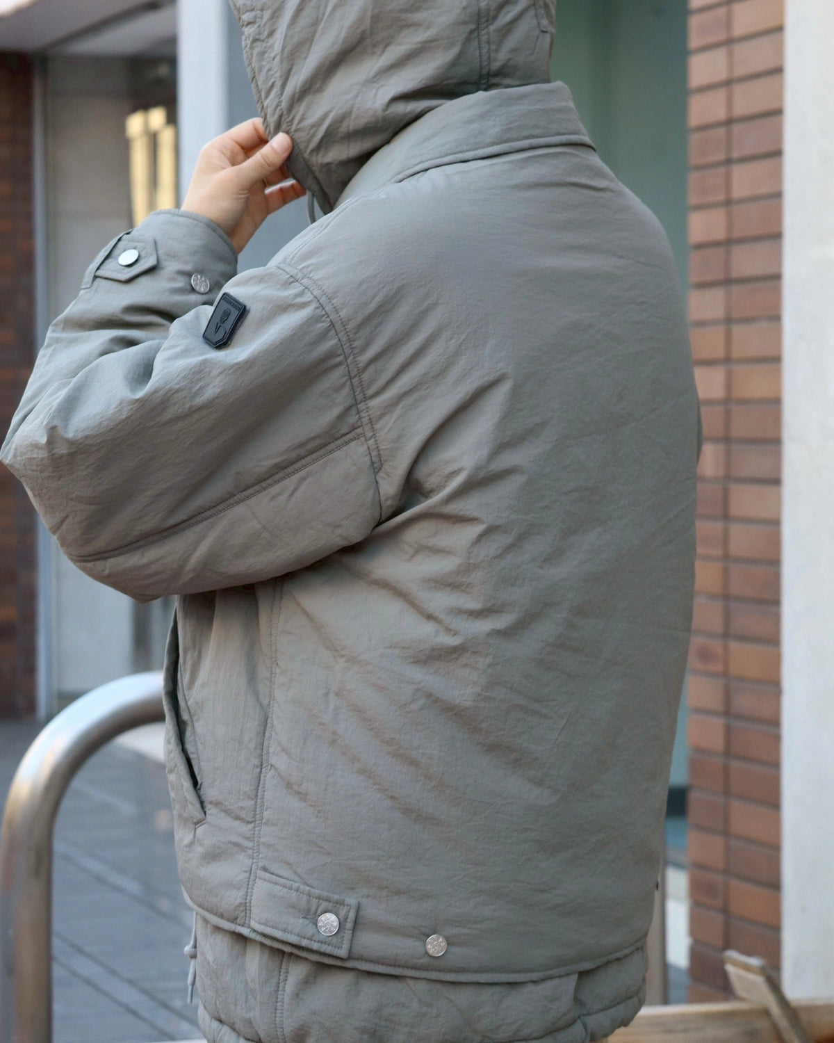 PHINGERIN / DOUBLE CUSHY HOODED JACKET (PD-252-JK-011)