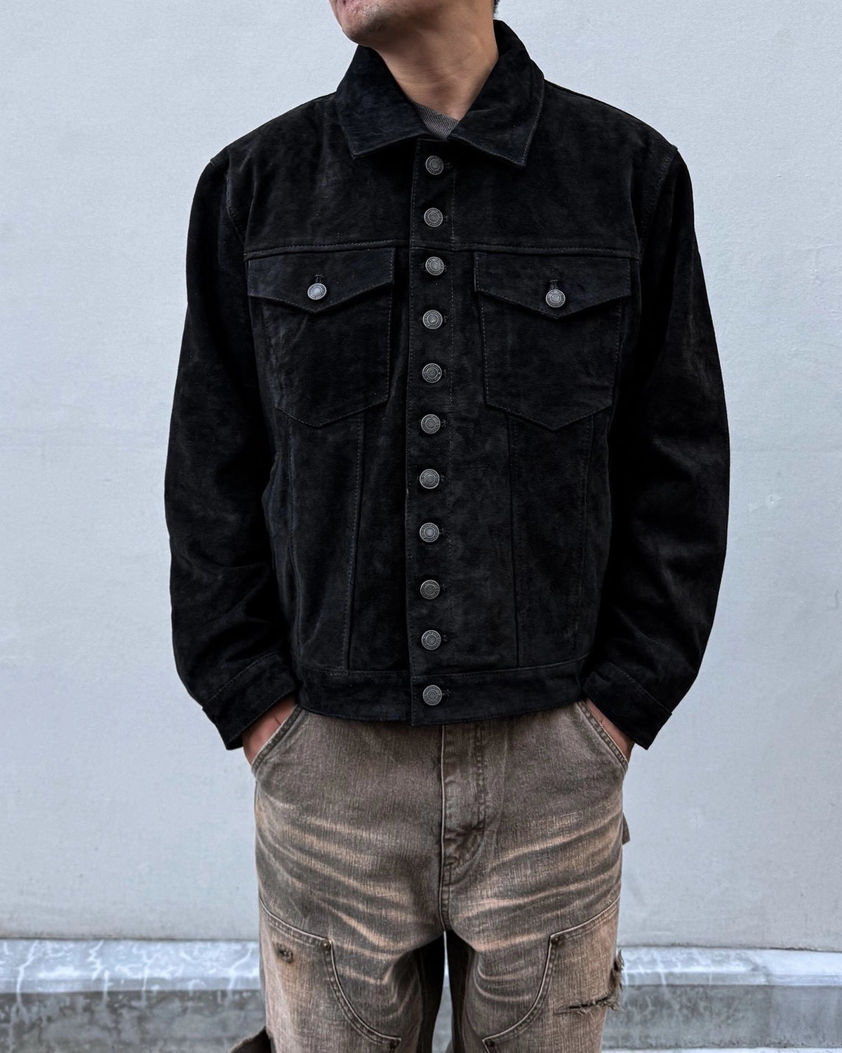 A Good Bad Influence / SUEDE JACKET (AGBI-26AW-LJK03)