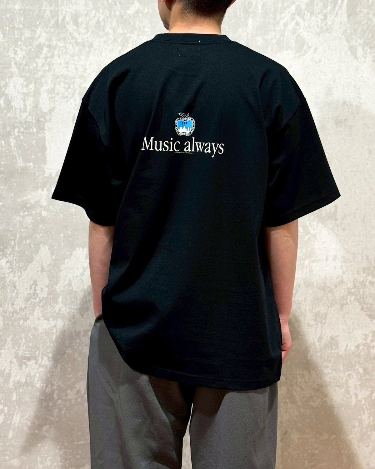 CITY COUNTRY CITY / COTTON S/S T-SHIRT_Music always (CCC-251T007)