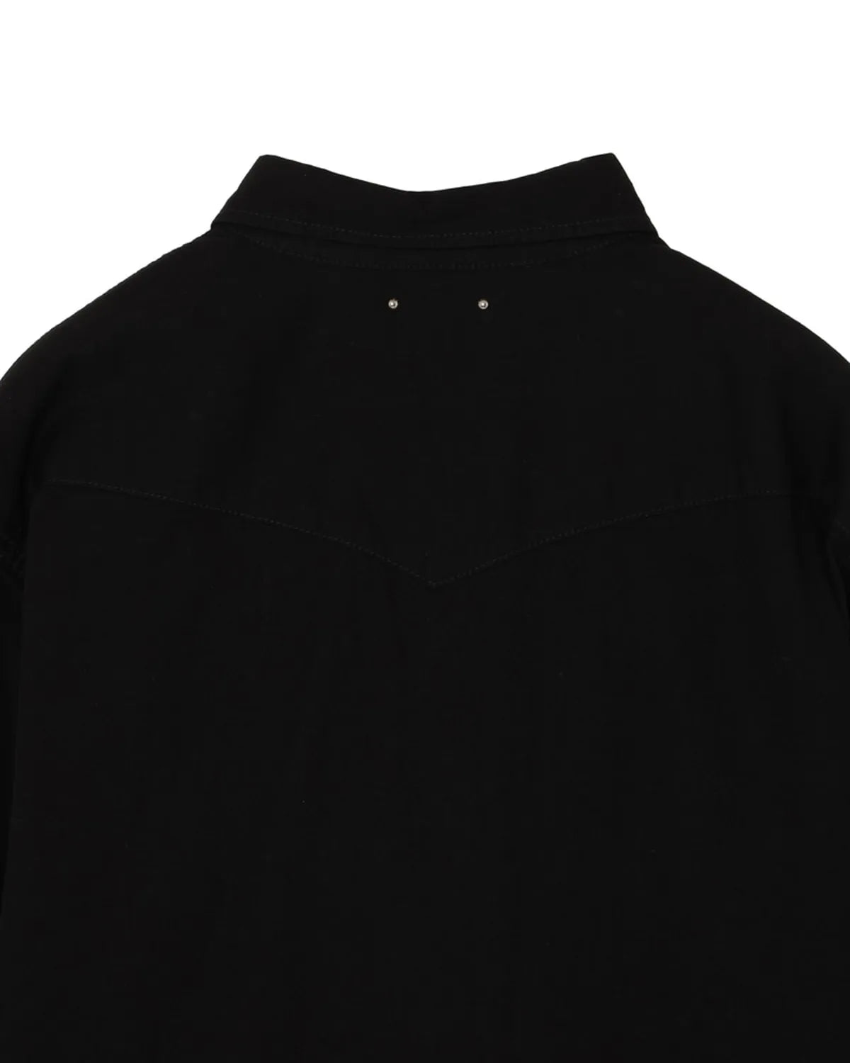 lucien pellat-finet × MINDENIM / メンズ デニム ルース シャツ ワンウォッシュ (213-41411)