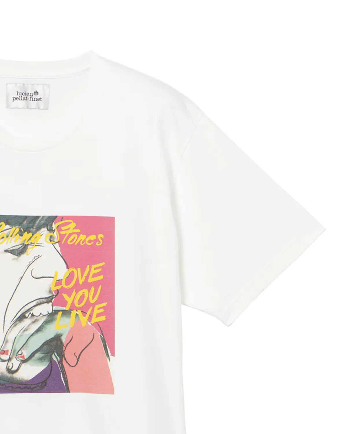 lucien pellat-finet × THE ROLLING STONES / ”Love You Live Cover” (213-64400)