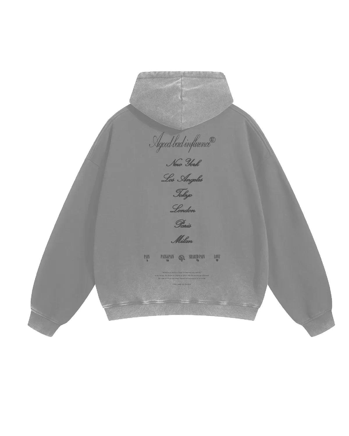 A Good Bad Influence / I AM AN EXTRA L HOODIE (AGBI-25AW-HD07)