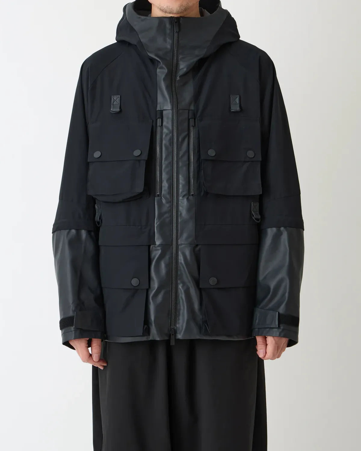 White Mountaineering  / WINDSTOPPER ZIP OFF MOUNTAIN PARKA (BK2573205)