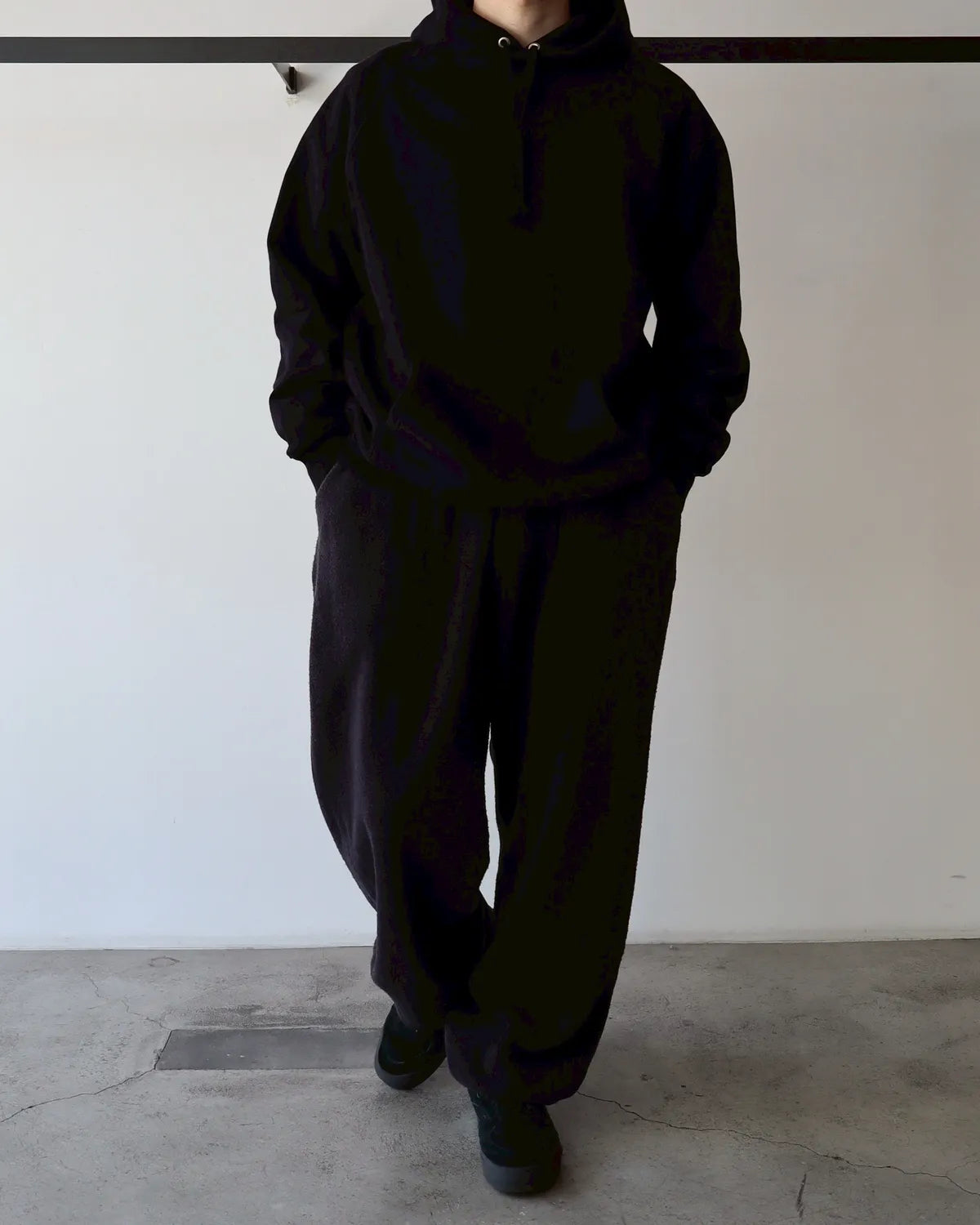 COMOLI / フリース ドローストリングパンツ (C03-05013)