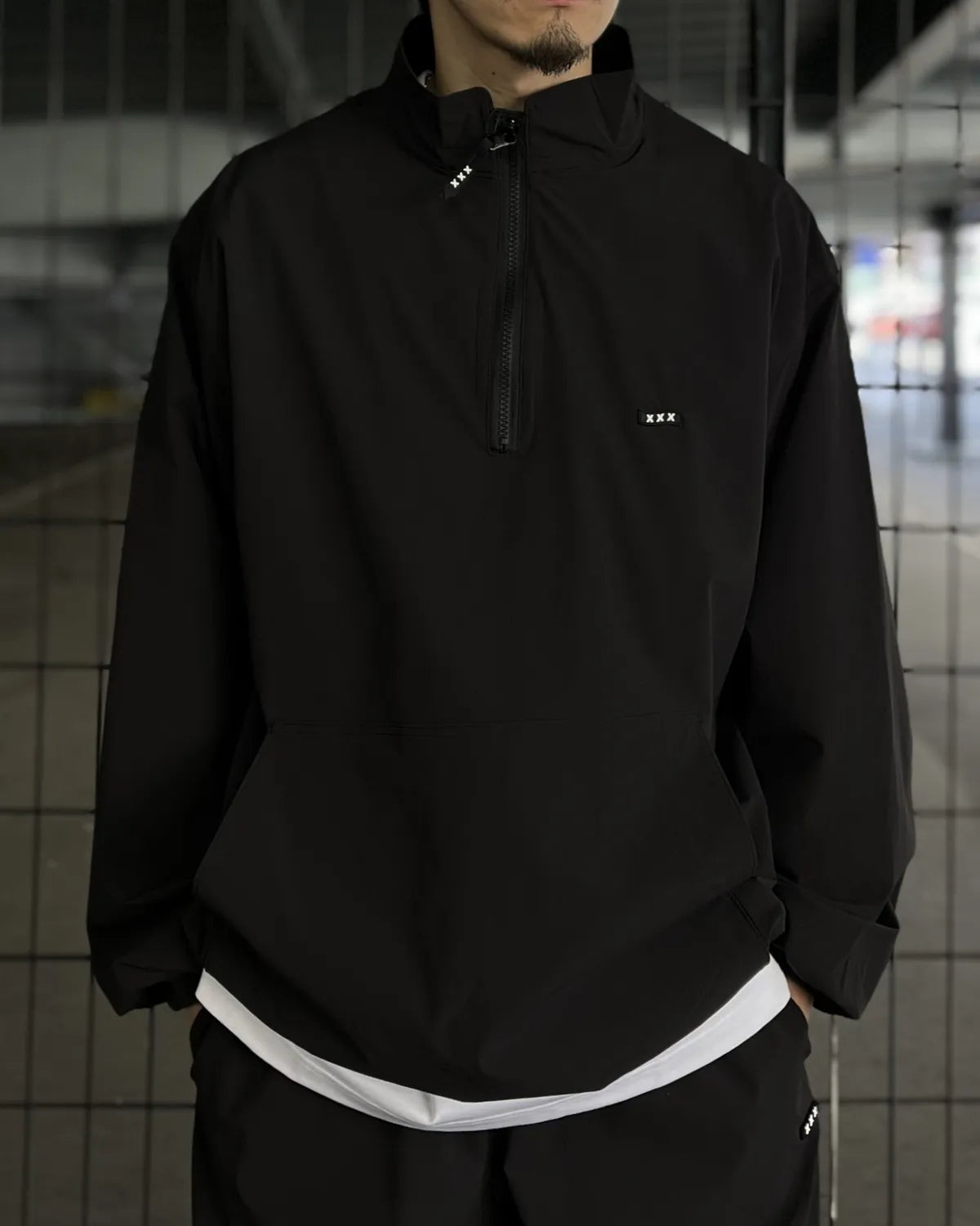 GOD SELECTION XXX / HALF ZIP TRACK JACKET (GX-A26-JK-05)
