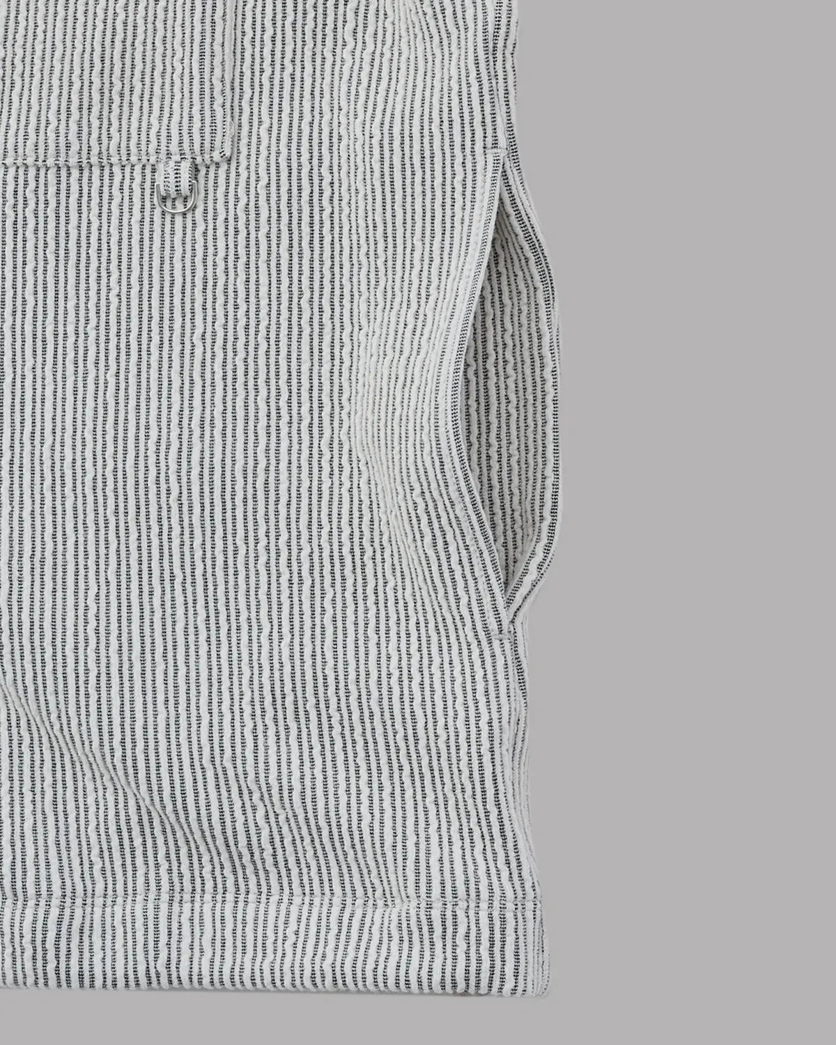 ALWAYS OUT OF STOCK / FRILL STRIPES S/S SHIRT (HA-025105120)