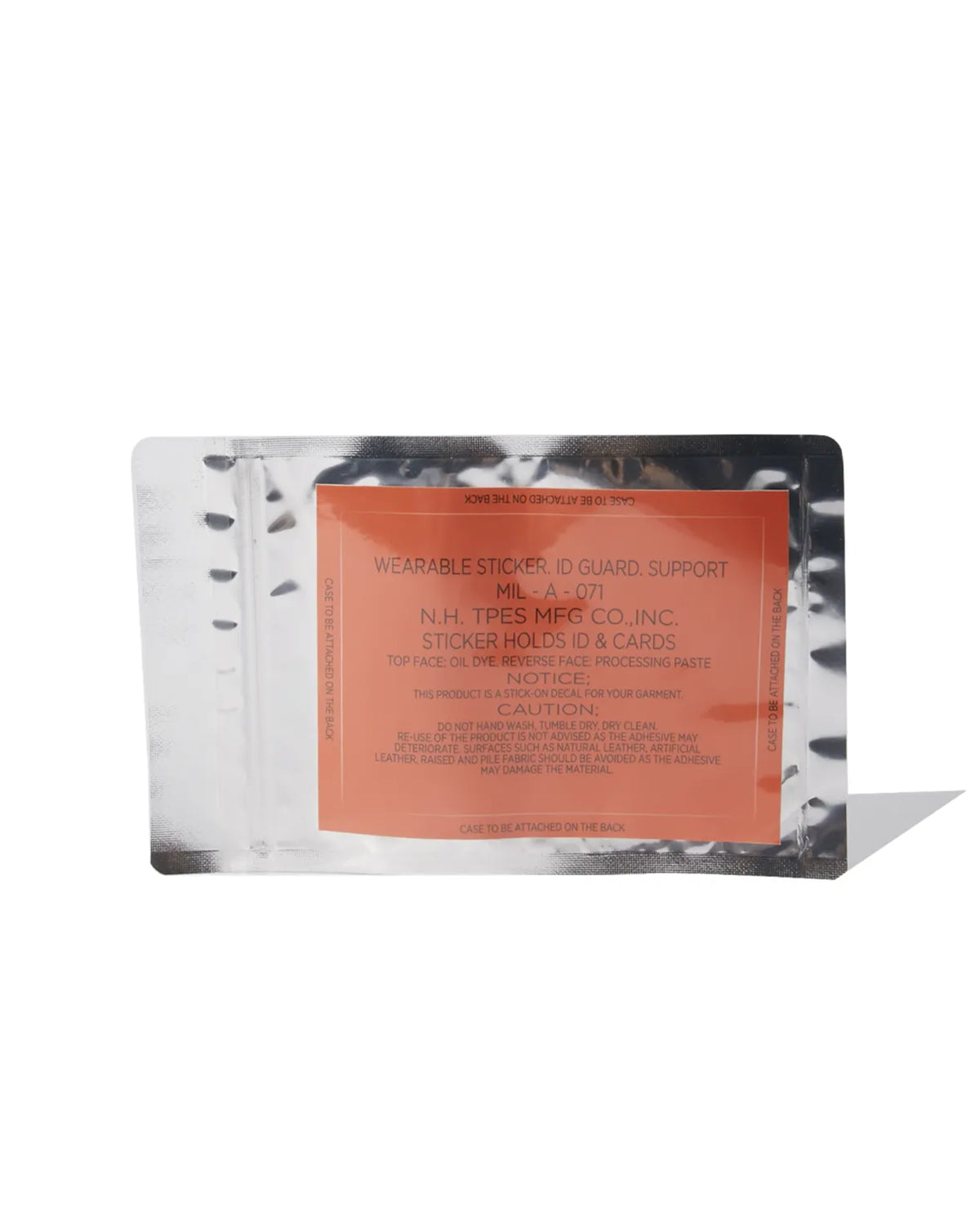 N.HOOLYWOOD TEST PRODUCT EXCHANGE SERVICE / WEARABLE STICKER (TPES-AC07)