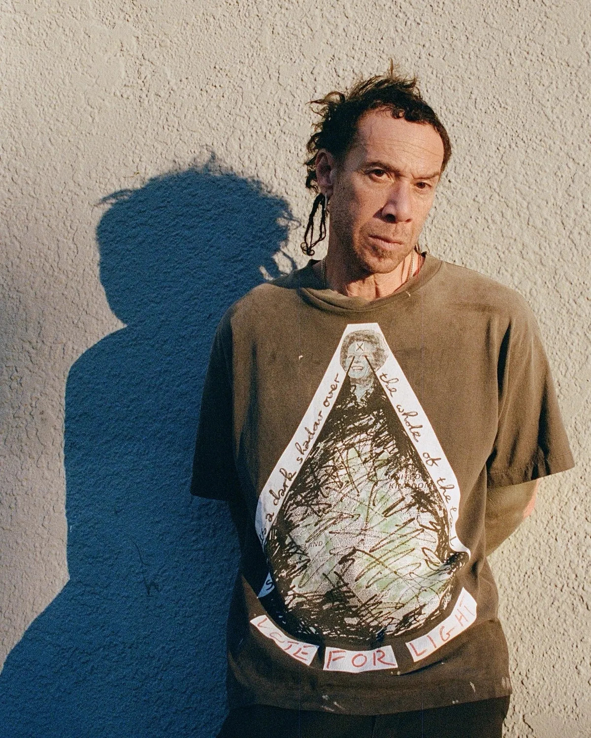 ©︎SAINT Mxxxxxx × Jamie Reid / JR_SS T-SHIRT / VOTE F LIGHT (SM-MK8-0000-C01)