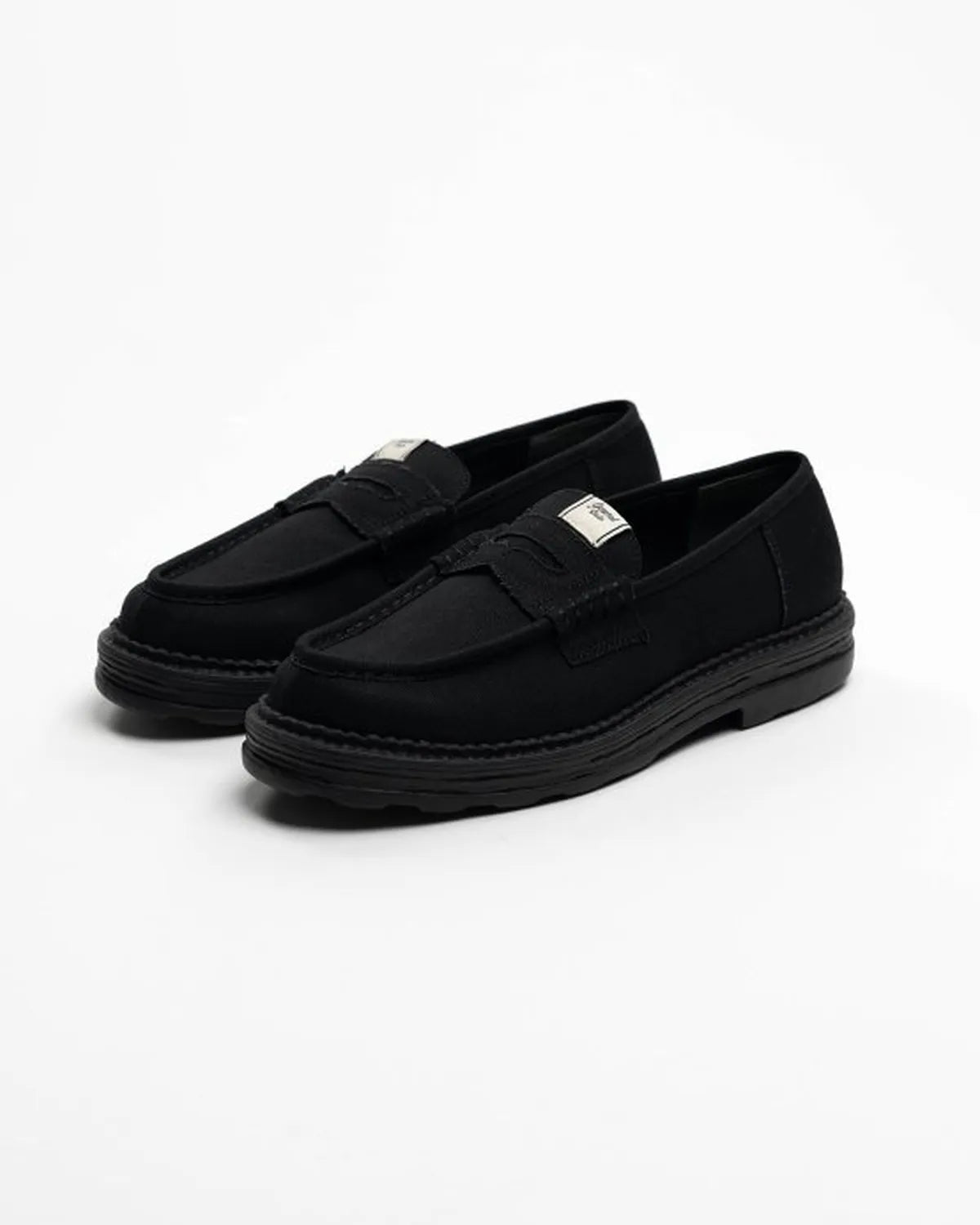 Maison MIHARA YASUHIRO General Scale. / "ANDY" Canvas Loafer (S16FW718)