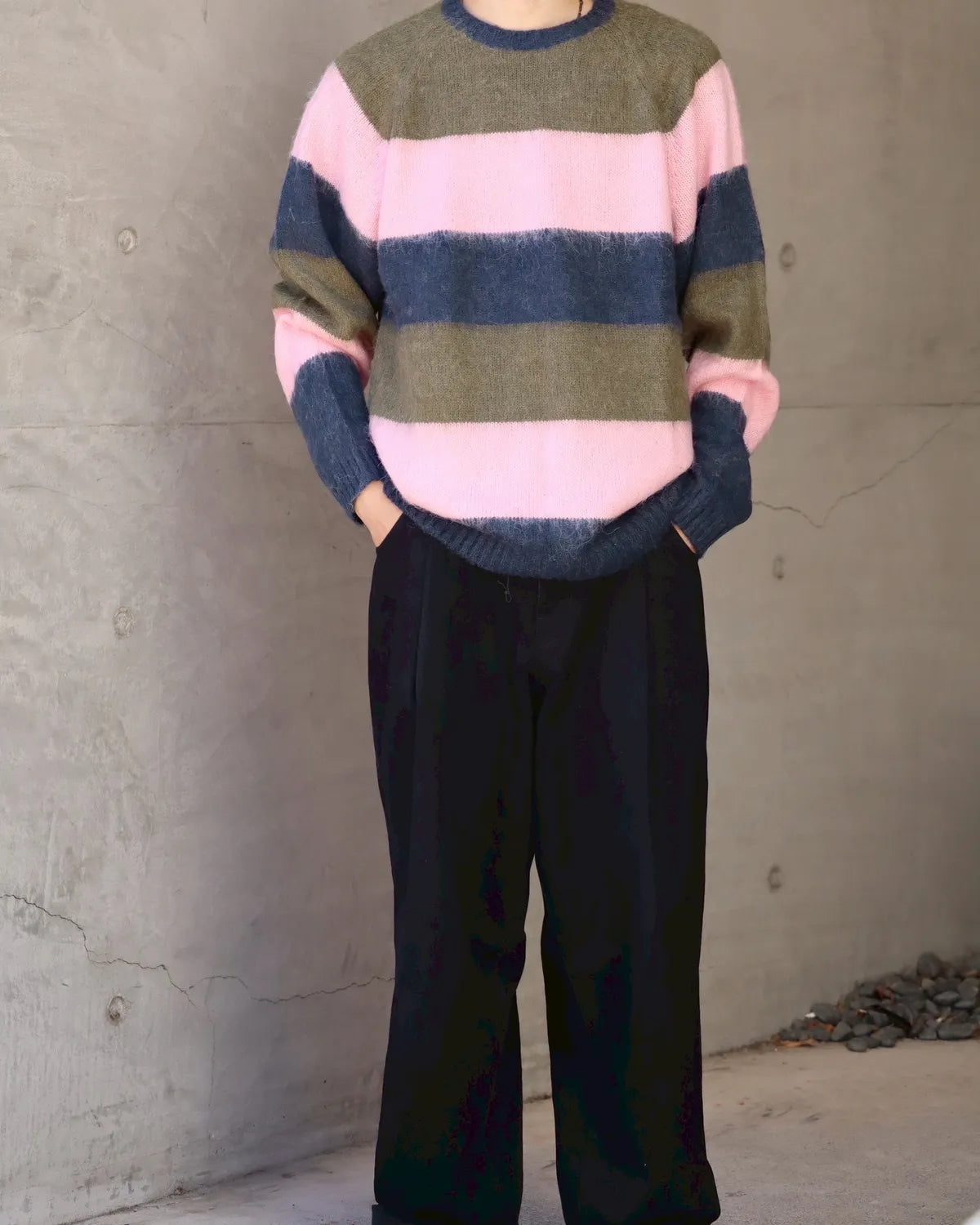 BoTT / Striped Mohair Knit