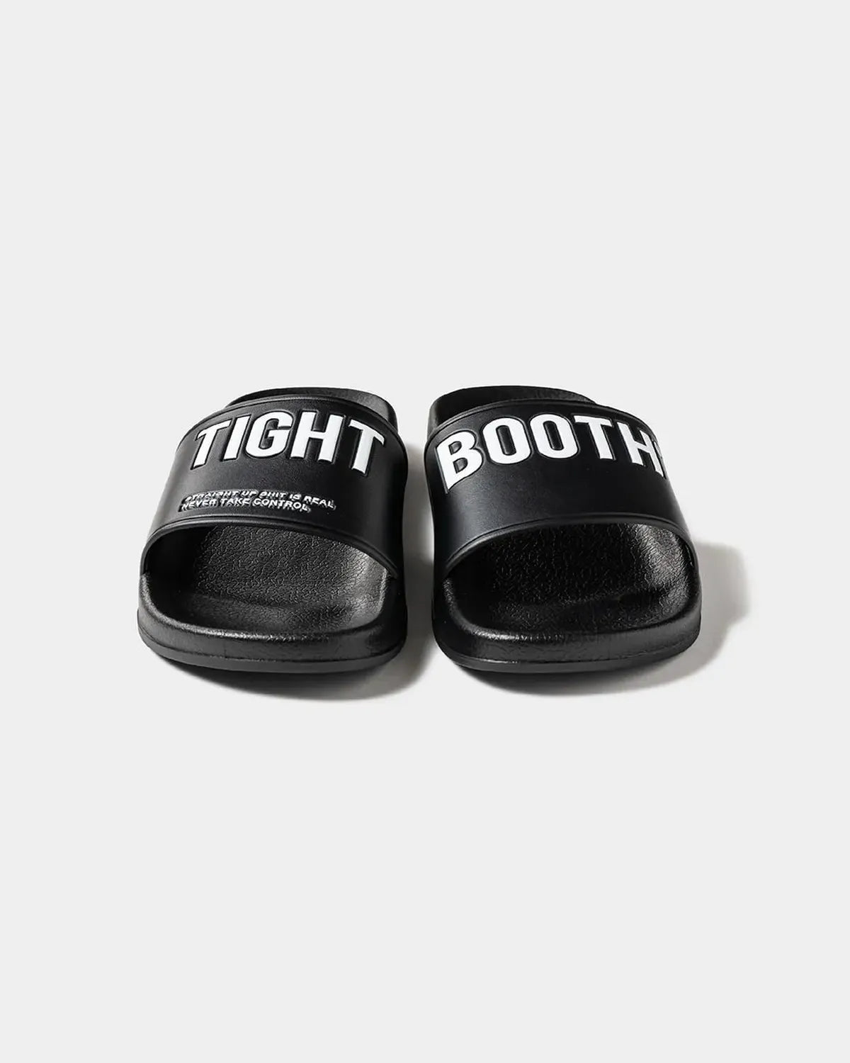 TIGHTBOOTH / BIG LABEL SLIDE SANDAL (SU26-A09)