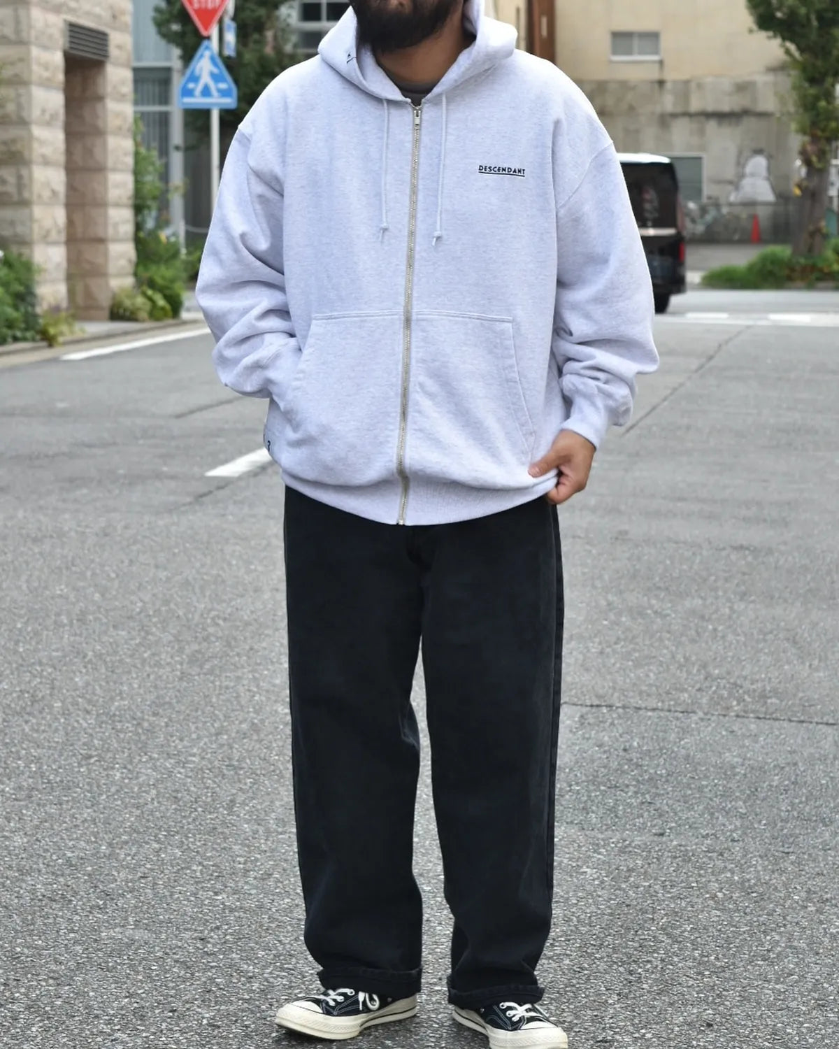 DESCENDANT / OTL ZIP HOODY (252ATDS-CSM03)