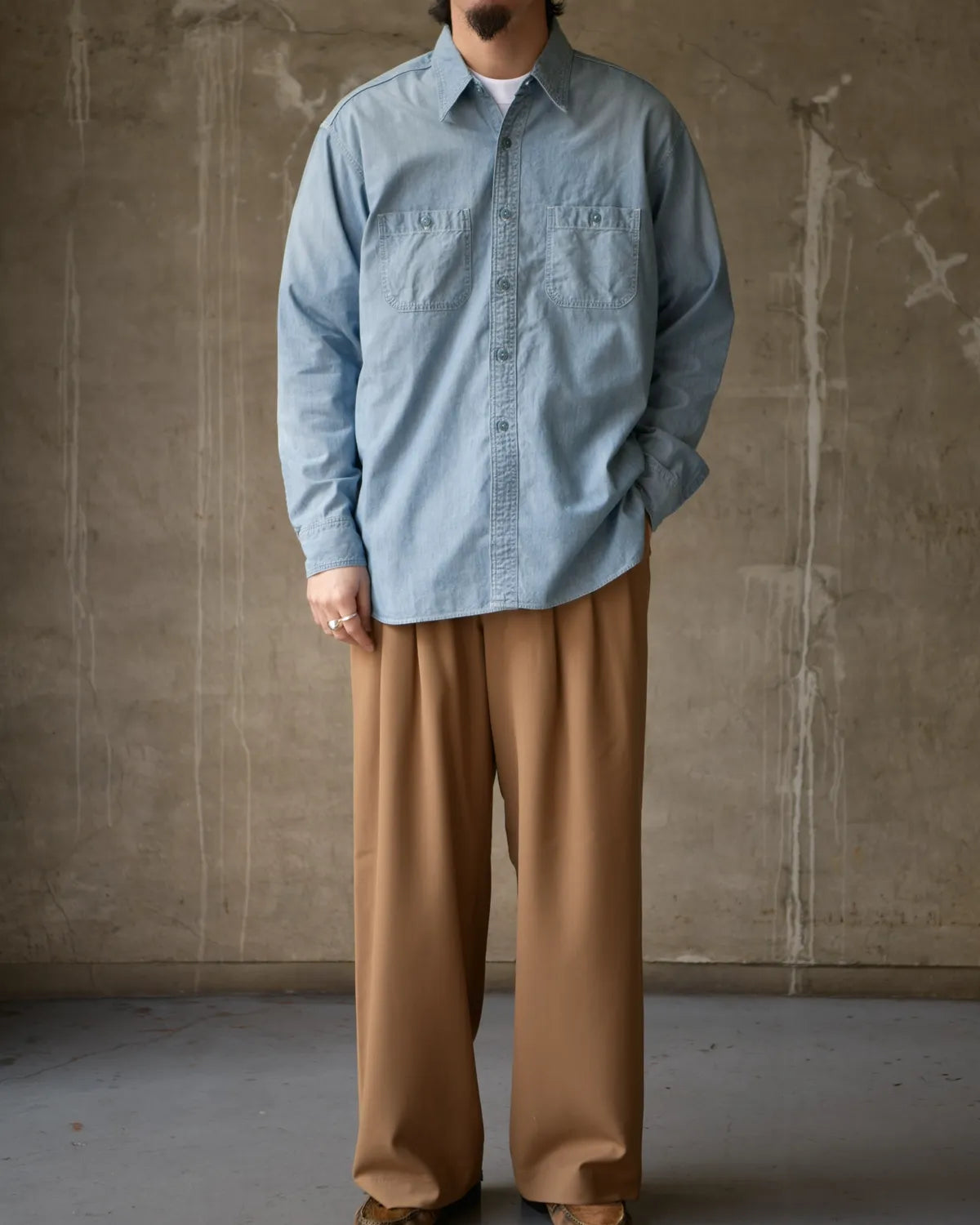 CIOTA / USシャンブレーシャツ (SHLM-124)