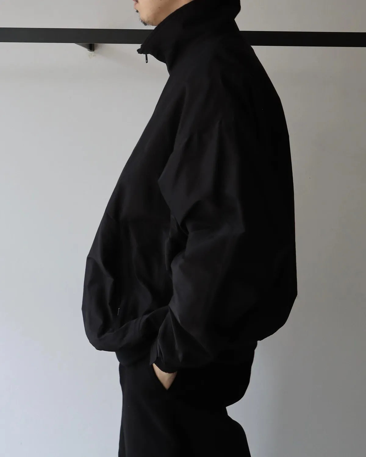 COMOLI / コットンシルク トラックジャケット (C03-01018)