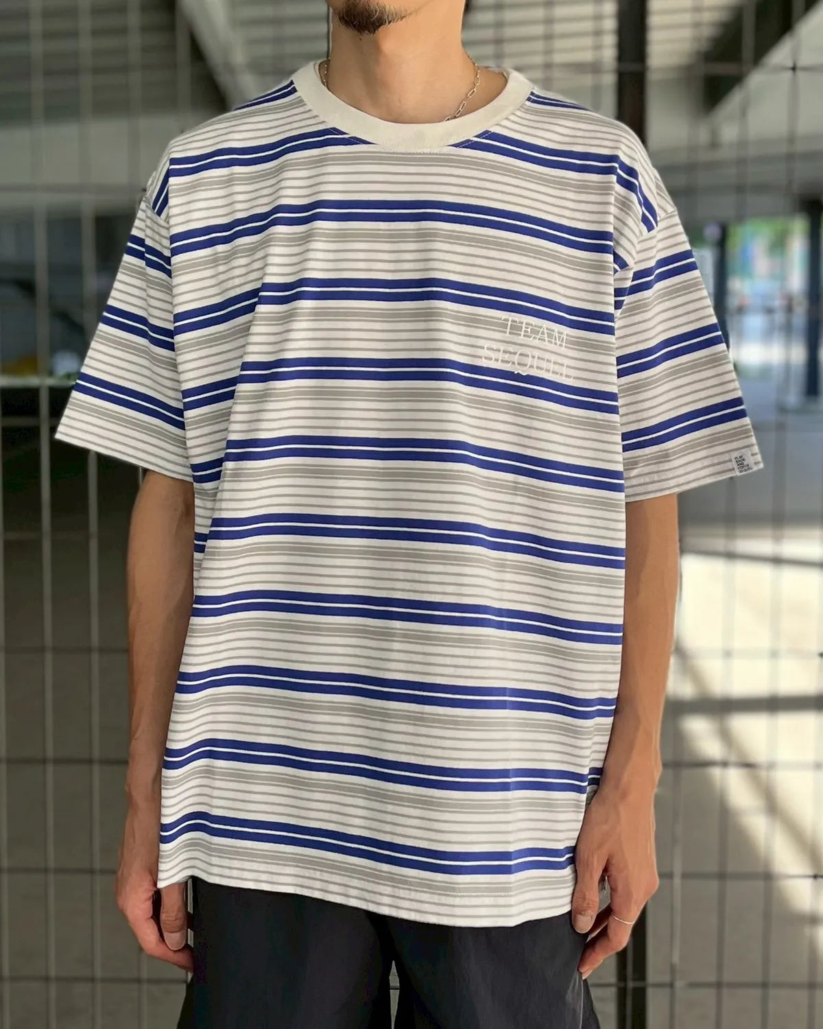 SEQUEL / BORDER T-SHIRT (SQ-26SS-CS-07)