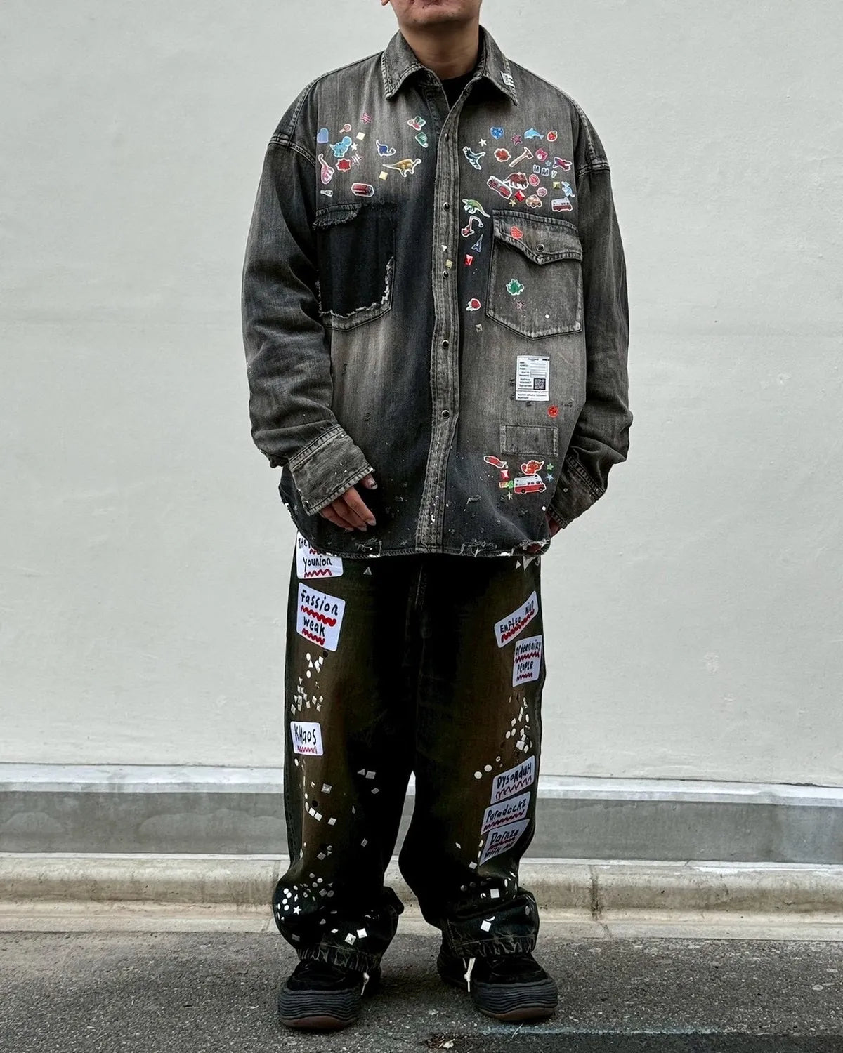 Maison MIHARA YASUHIRO / DENIM SHIRTS w STK (J16SH125)