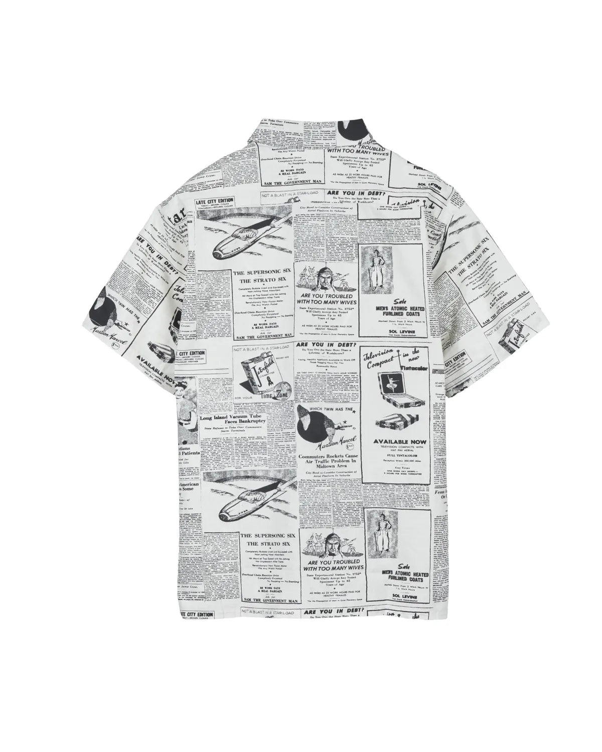 MASSES / NEWS PAPER S/S SHIRT (1261051013)