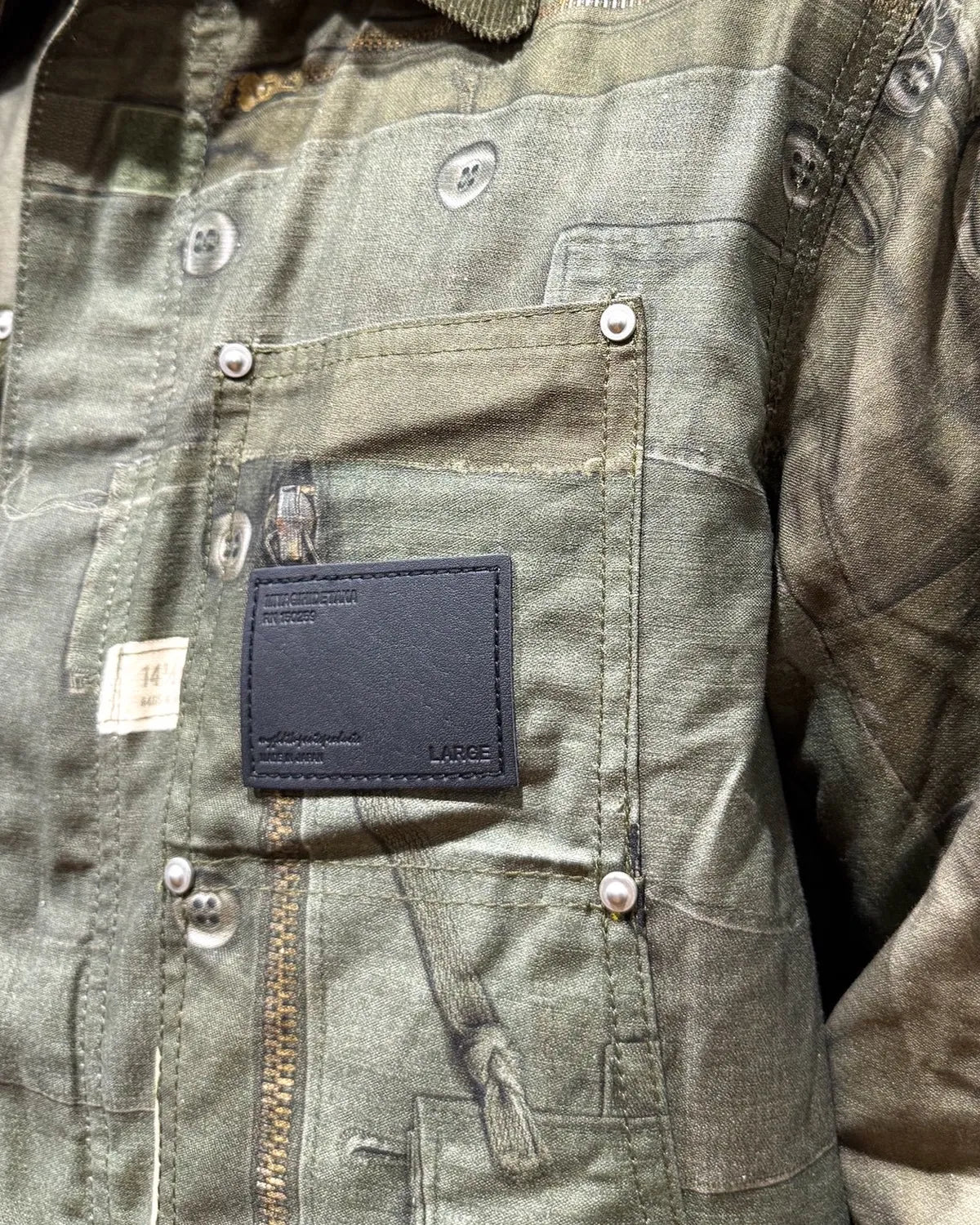 MIYAGIHIDETAKA -Rafu-  / Quilted Work Jacket (MH028)