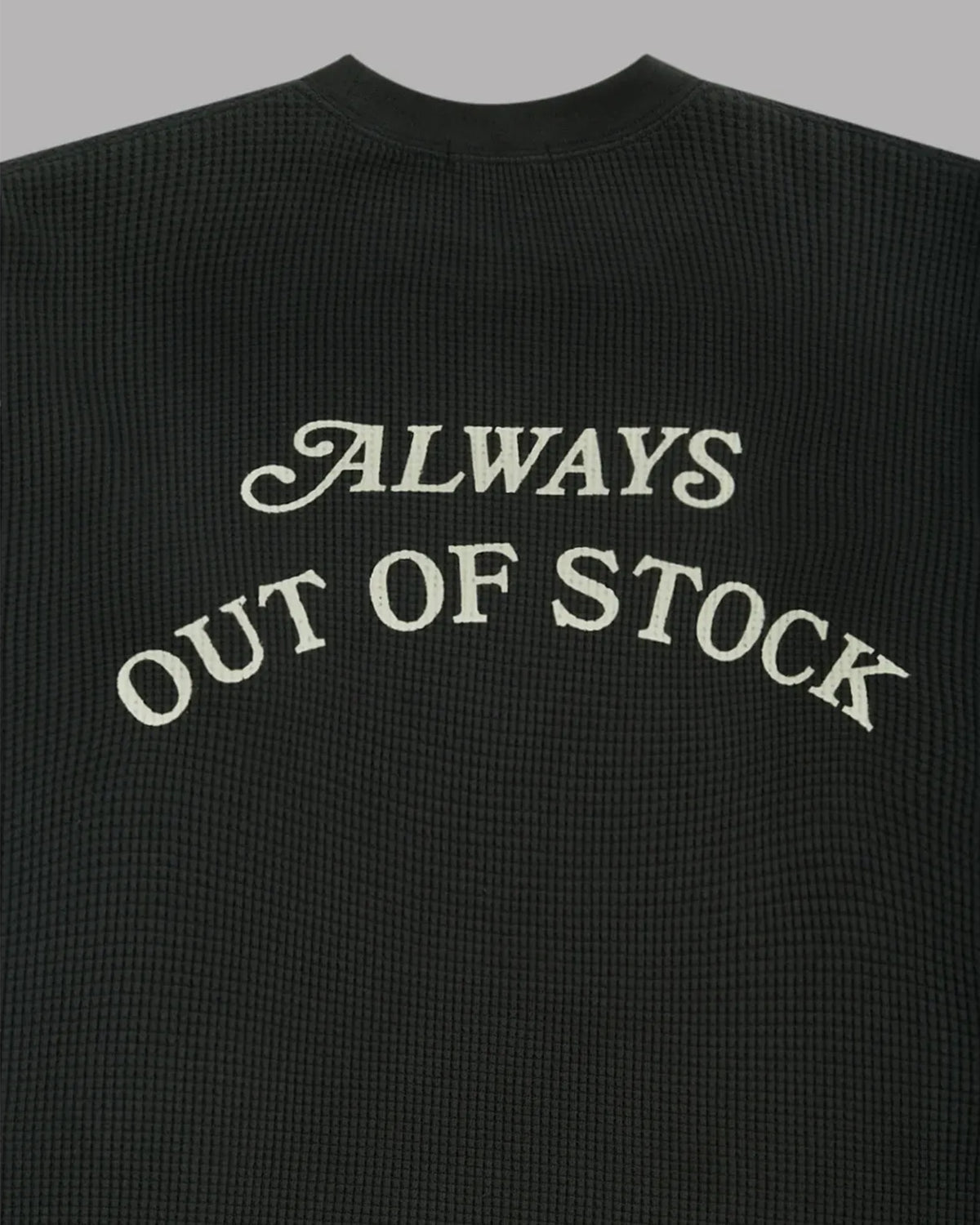 ALWAYS OUT OF STOCK / BASIC LOGO THERMAL L/S TEE (HA-026203404)